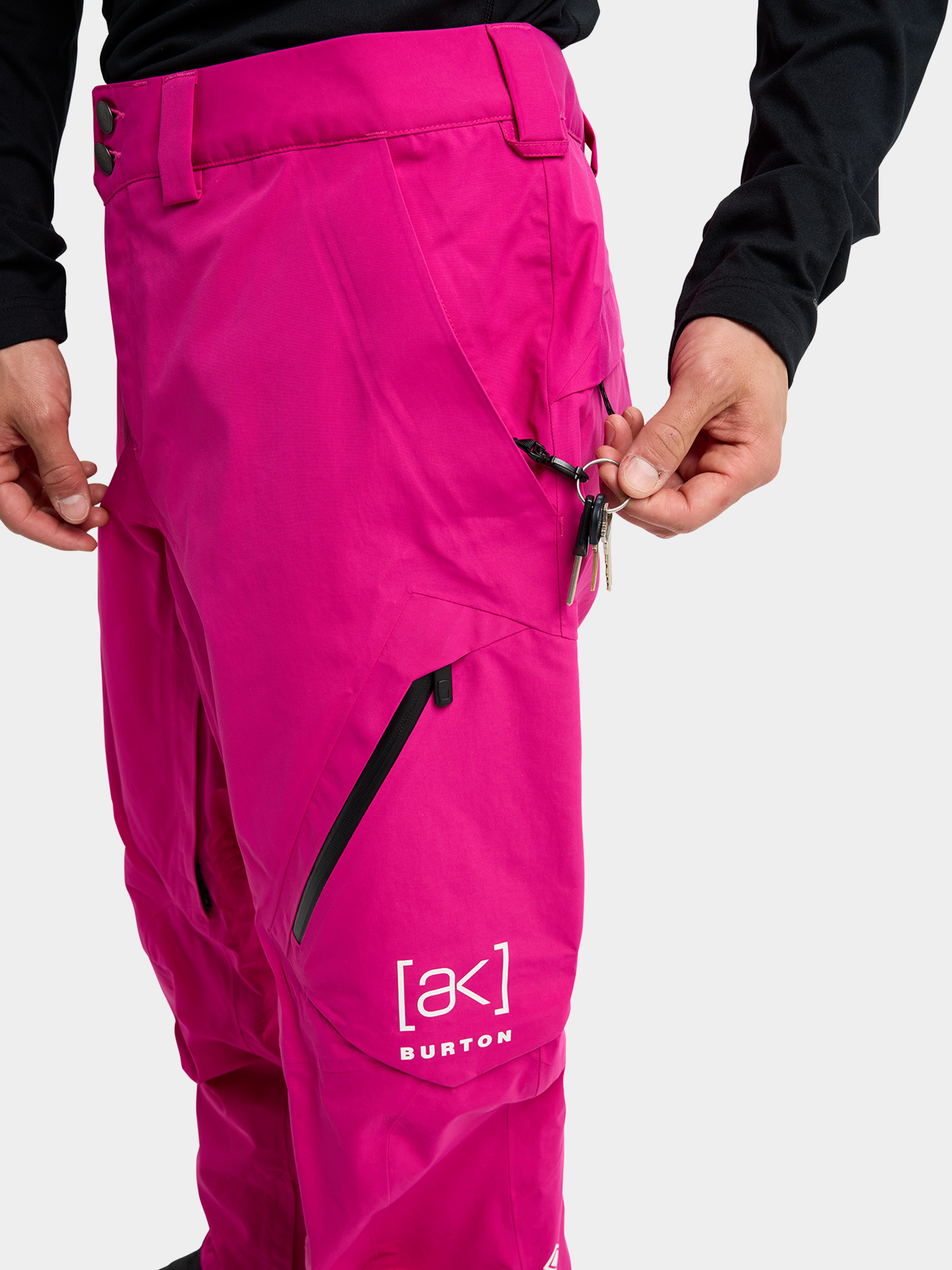 Męskie Spodnie snowboardowe Burton Ak Gore Tex Cyclic 2L (very berry)