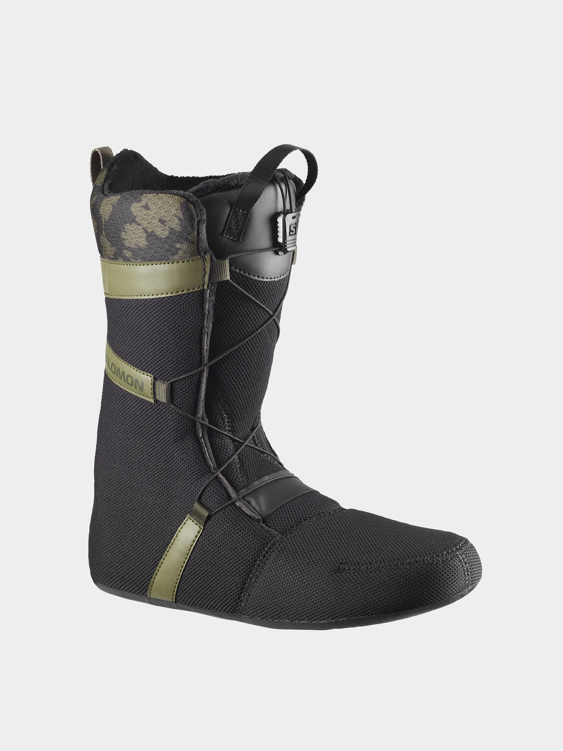 Męskie Buty snowboardowe Salomon Launch Boa Sj (black/olive)