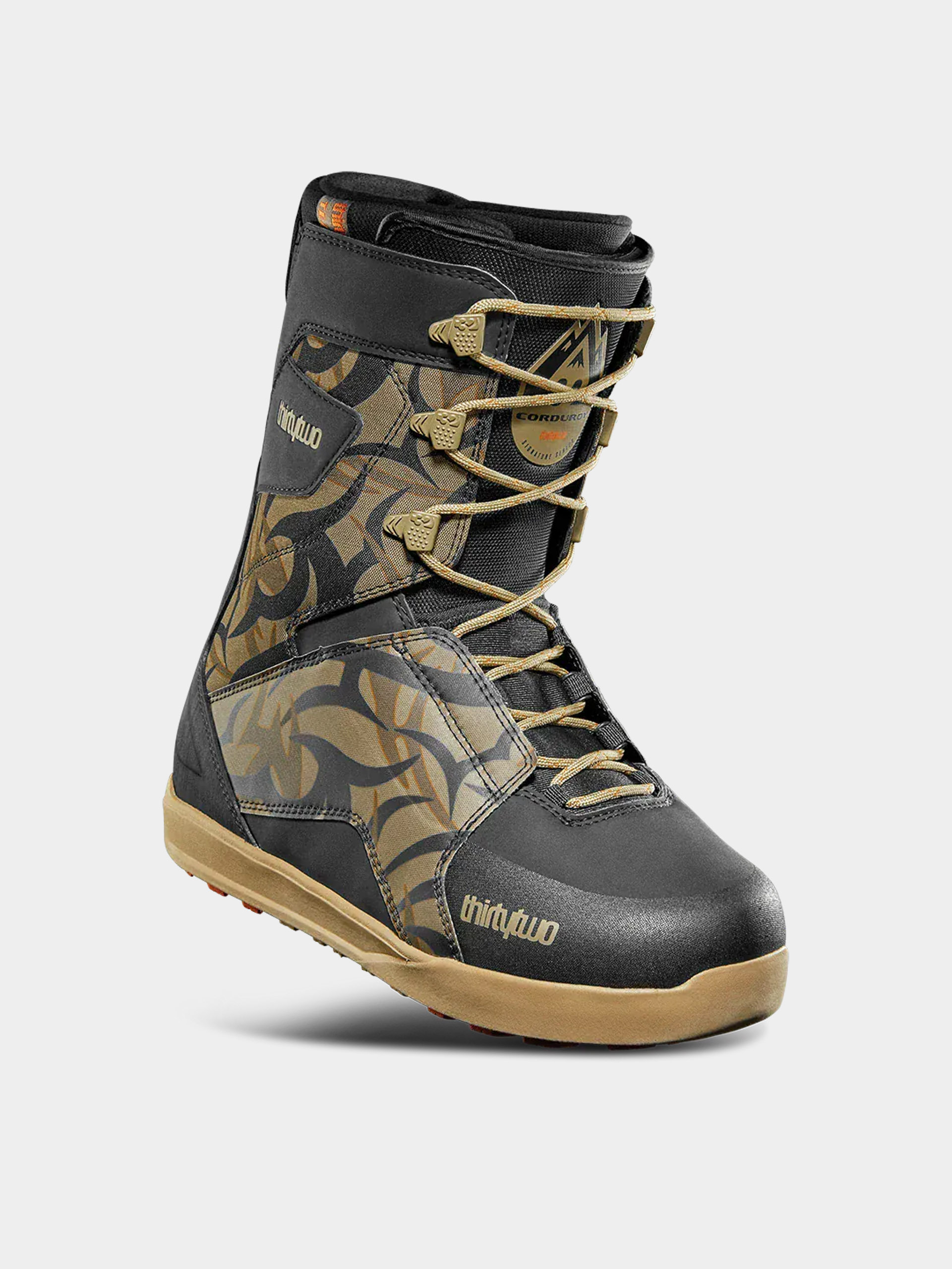 Buty snowboardowe ThirtyTwo Lashed Corduroy (black/print)