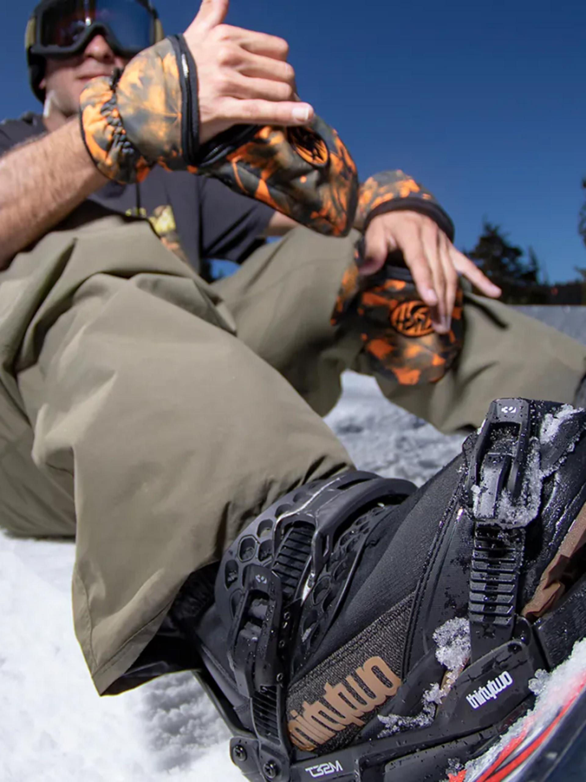 Wiązania snowboardowe ThirtyTwo T32M Fase (green)