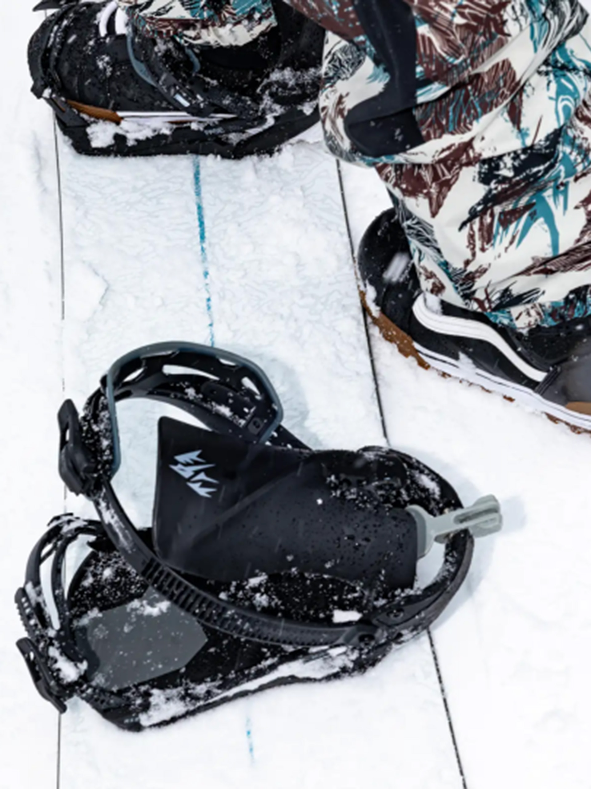 Męskie Wiązania snowboardowe Jones Snowboards Mercury FASE Art (blu art)