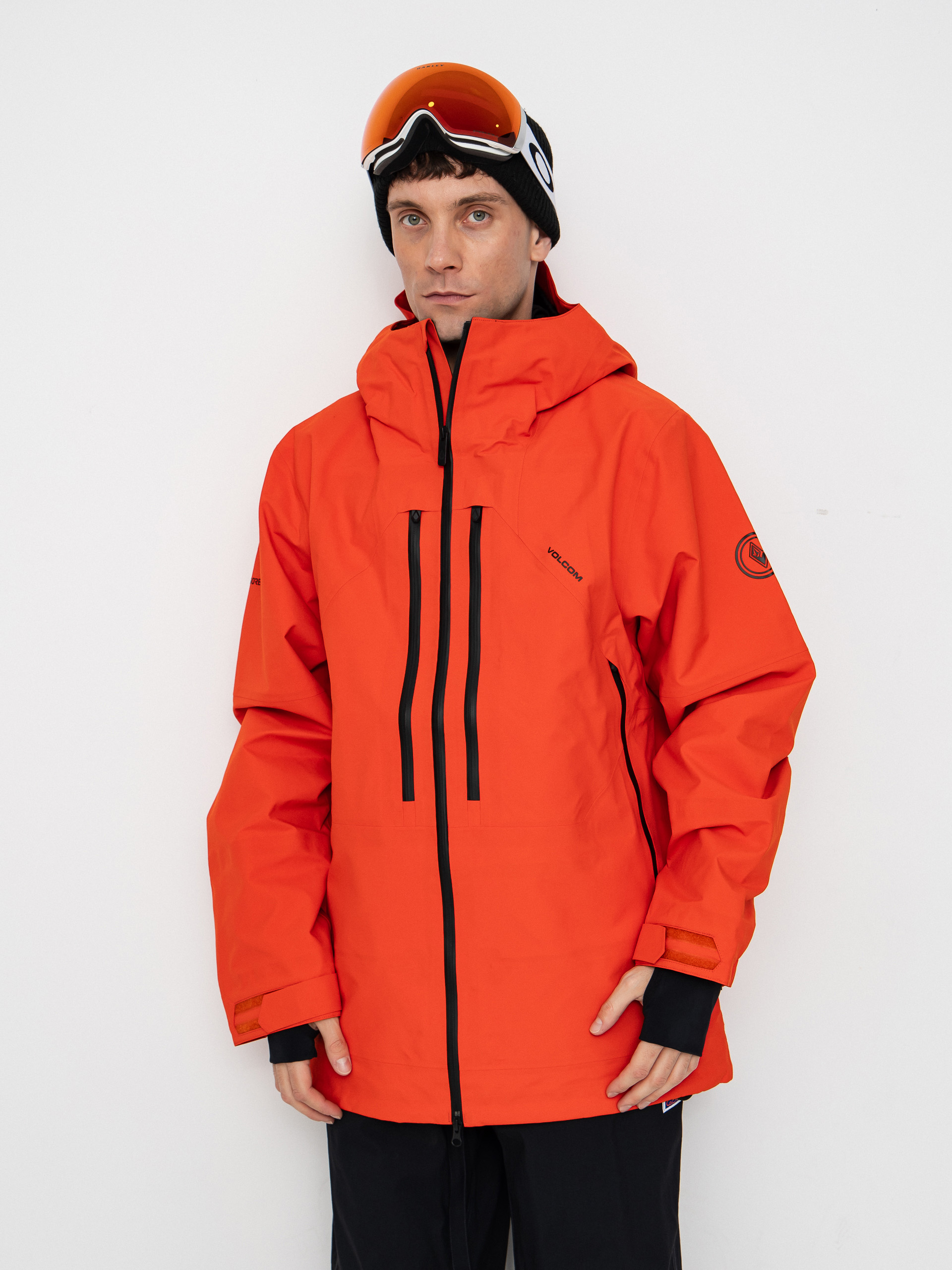 Kurtka snowboardowa Volcom Anyox Guide Gore Pro Shell (orange shock)