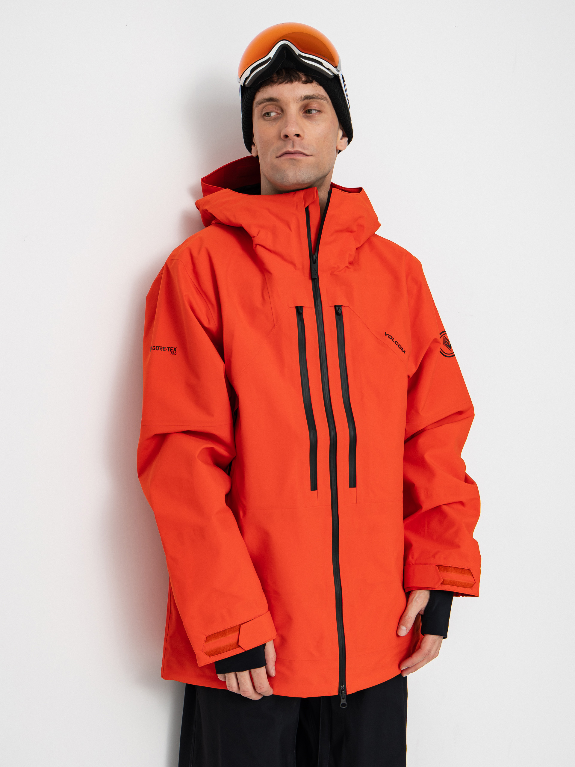 Męska Kurtka snowboardowa Volcom Anyox Guide Gore Pro Shell (orange shock)