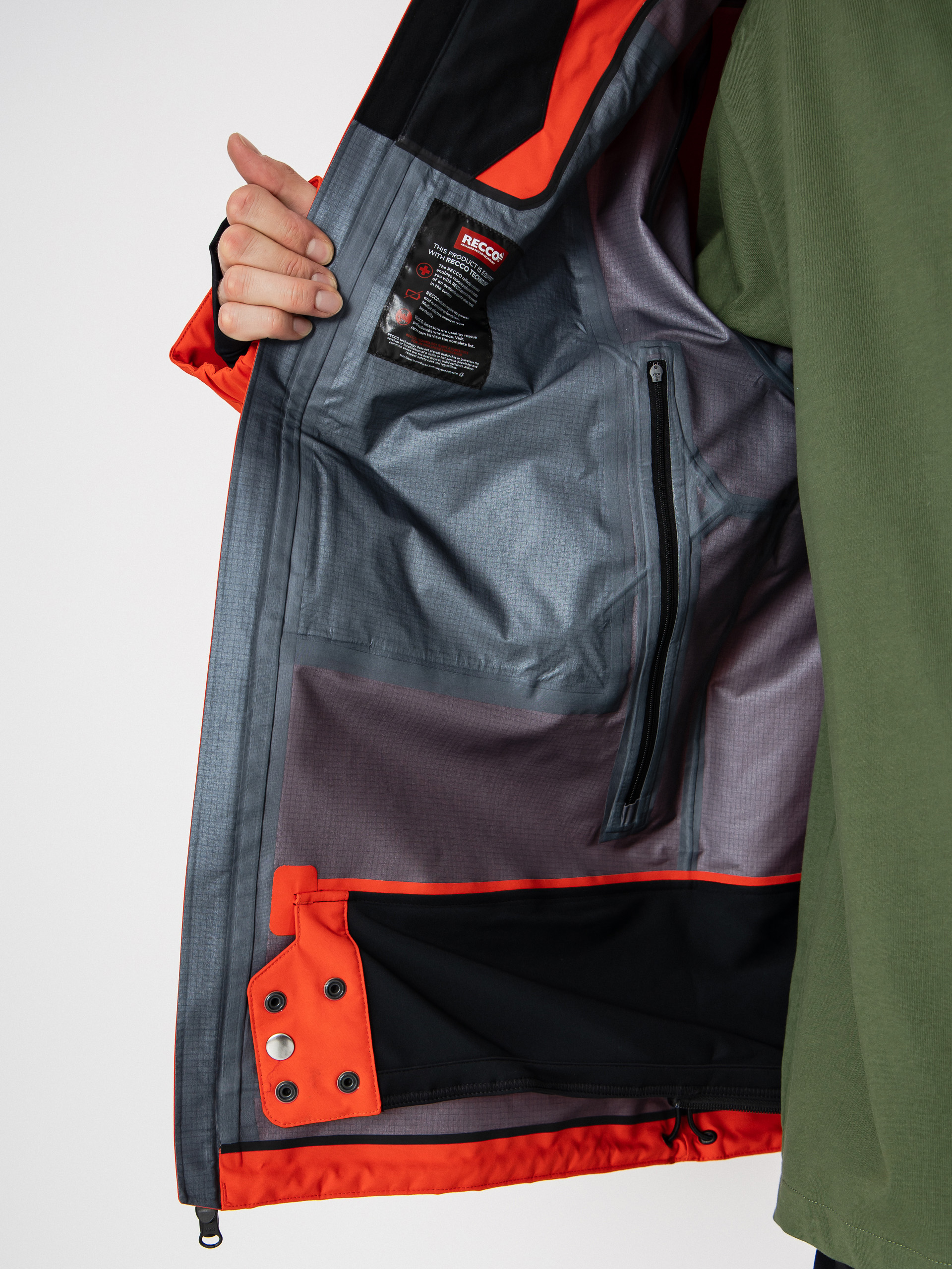 Męska Kurtka snowboardowa Volcom Anyox Guide Gore Pro Shell (orange shock)