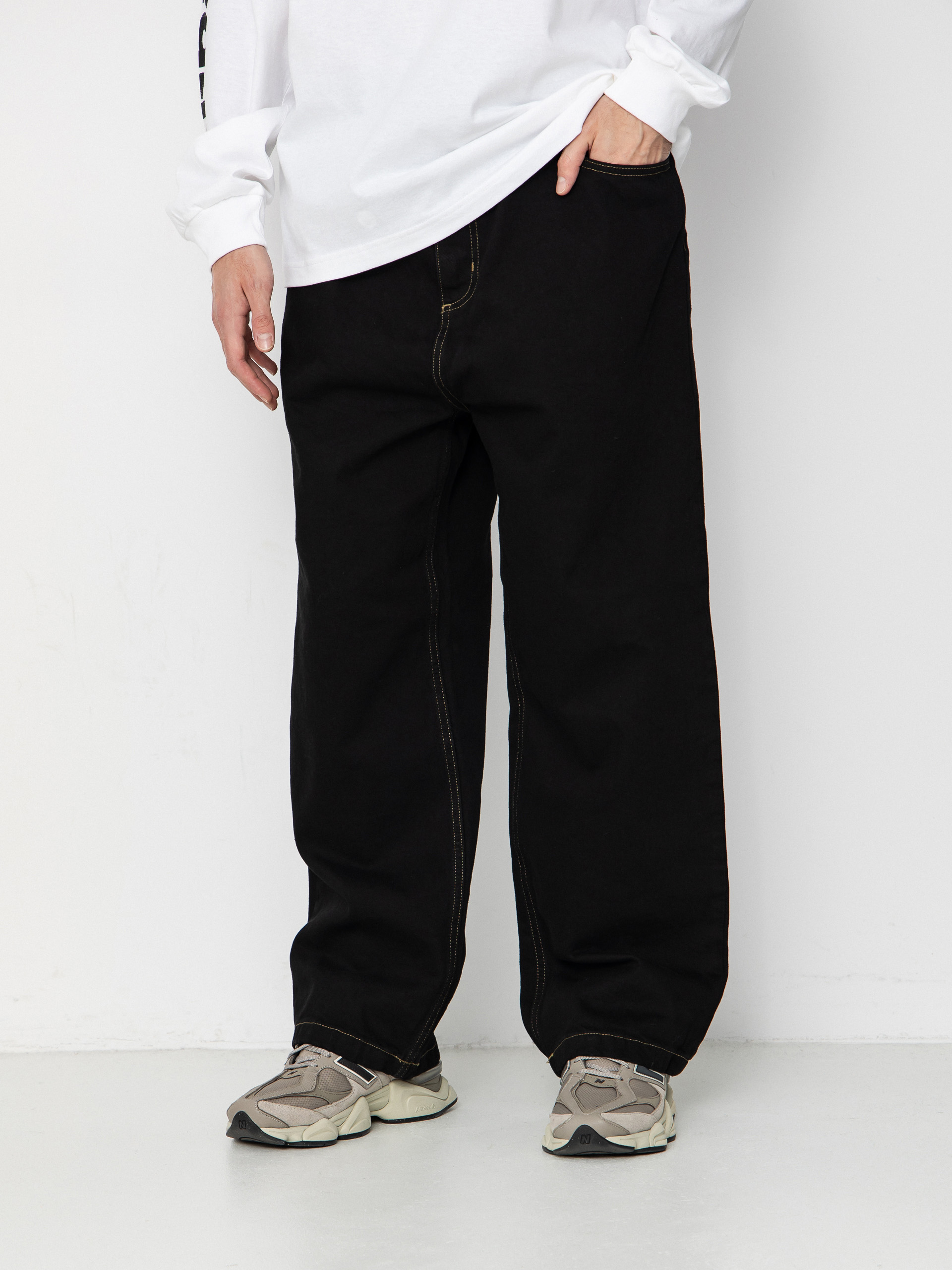 Spodnie Carhartt WIP Brandon (black rinsed)