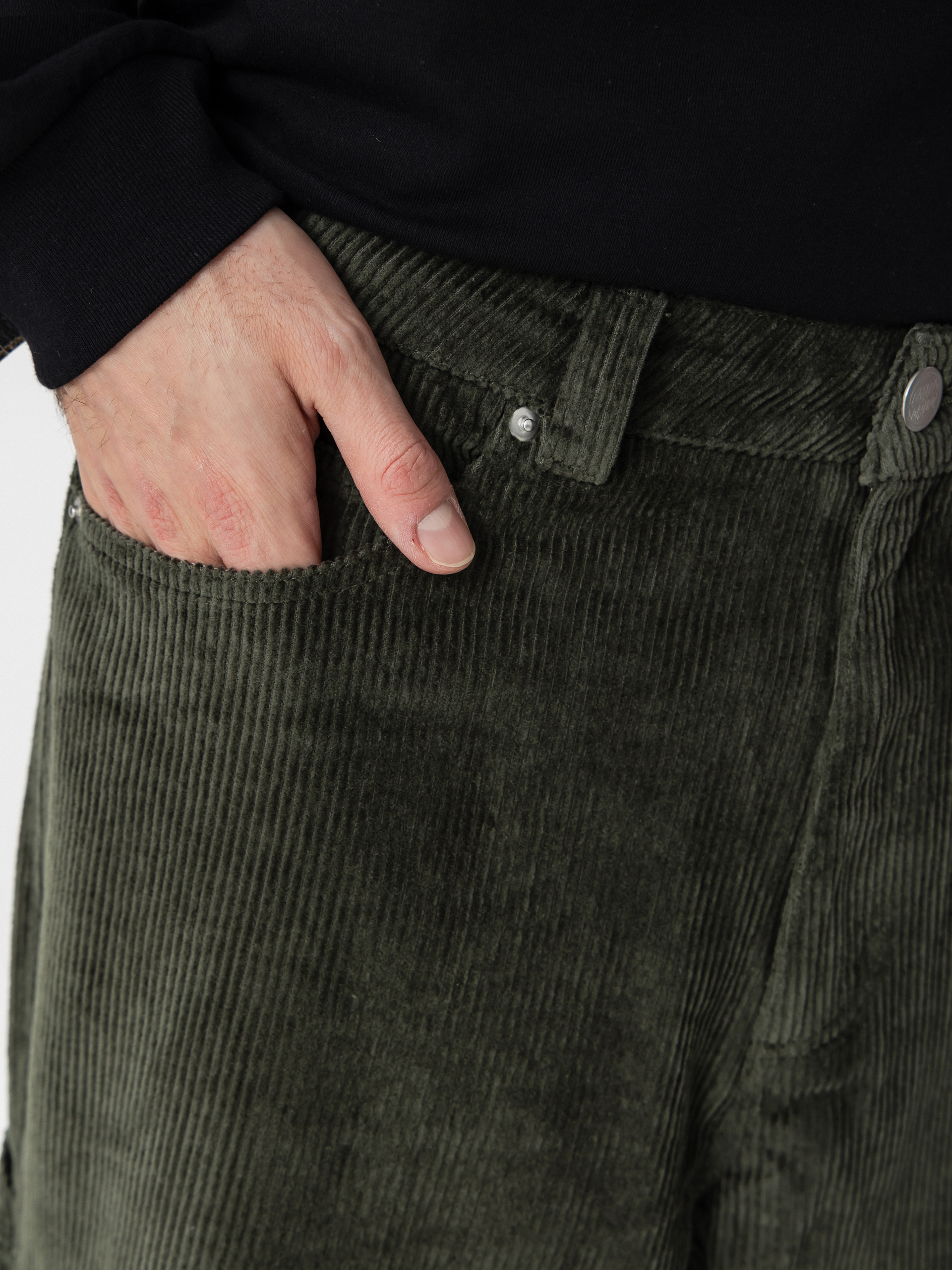 Spodnie Santa Cruz Carpenter Big (dark moss cord)