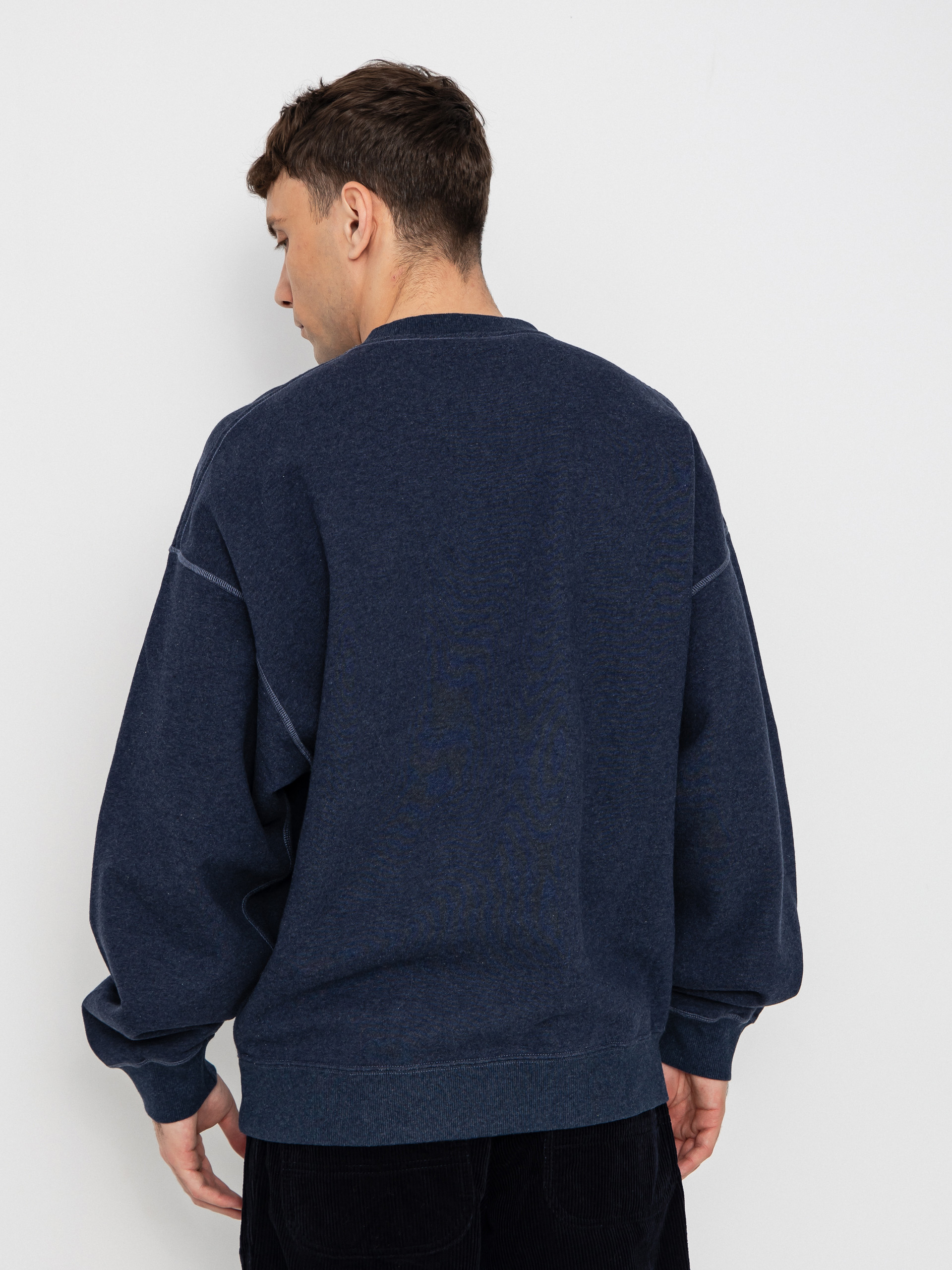 Bluza Polar Skate Frankie Crewneck (navy melange)