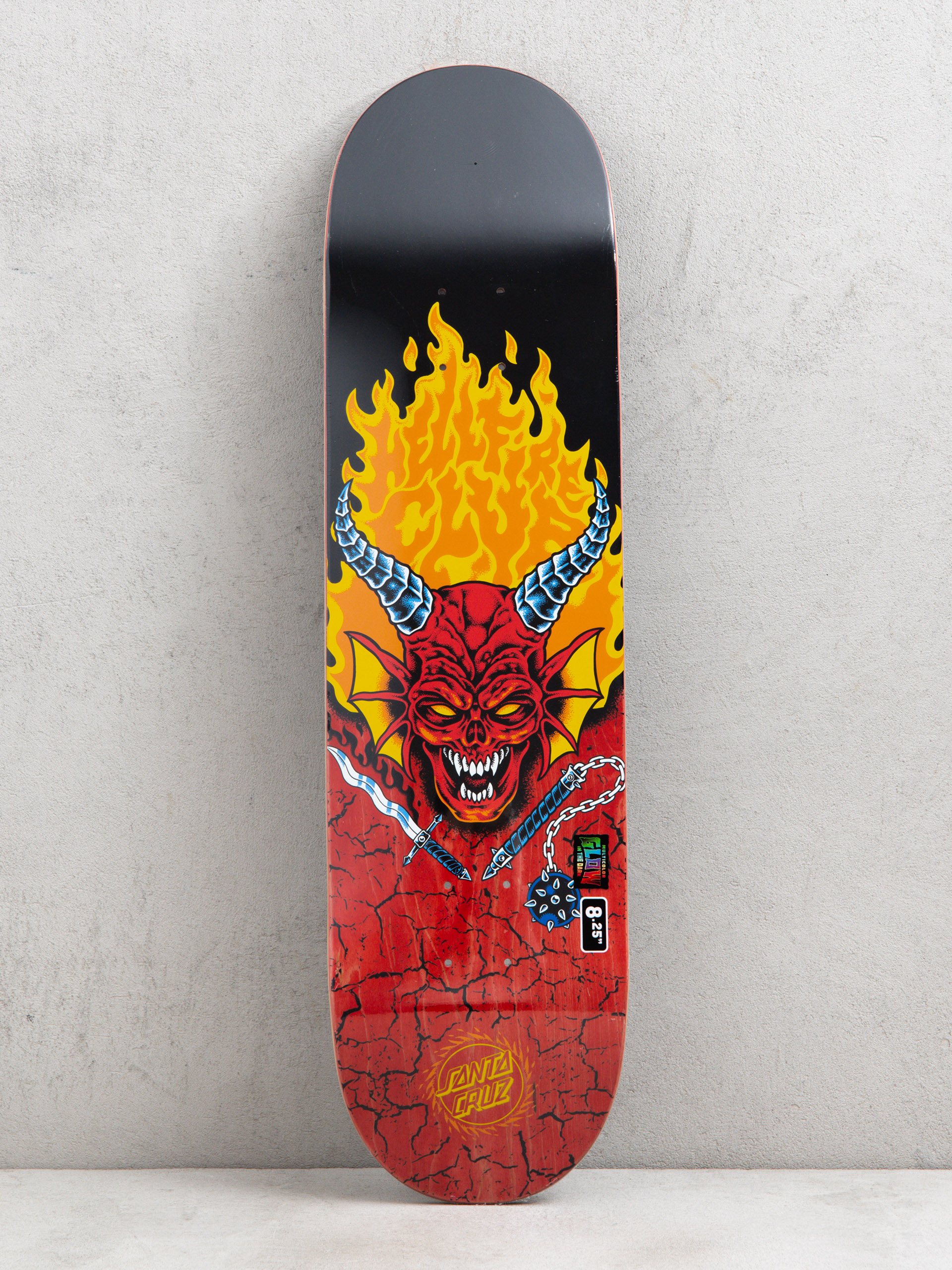 Deck Santa Cruz X Stranger Things Hellfire Club