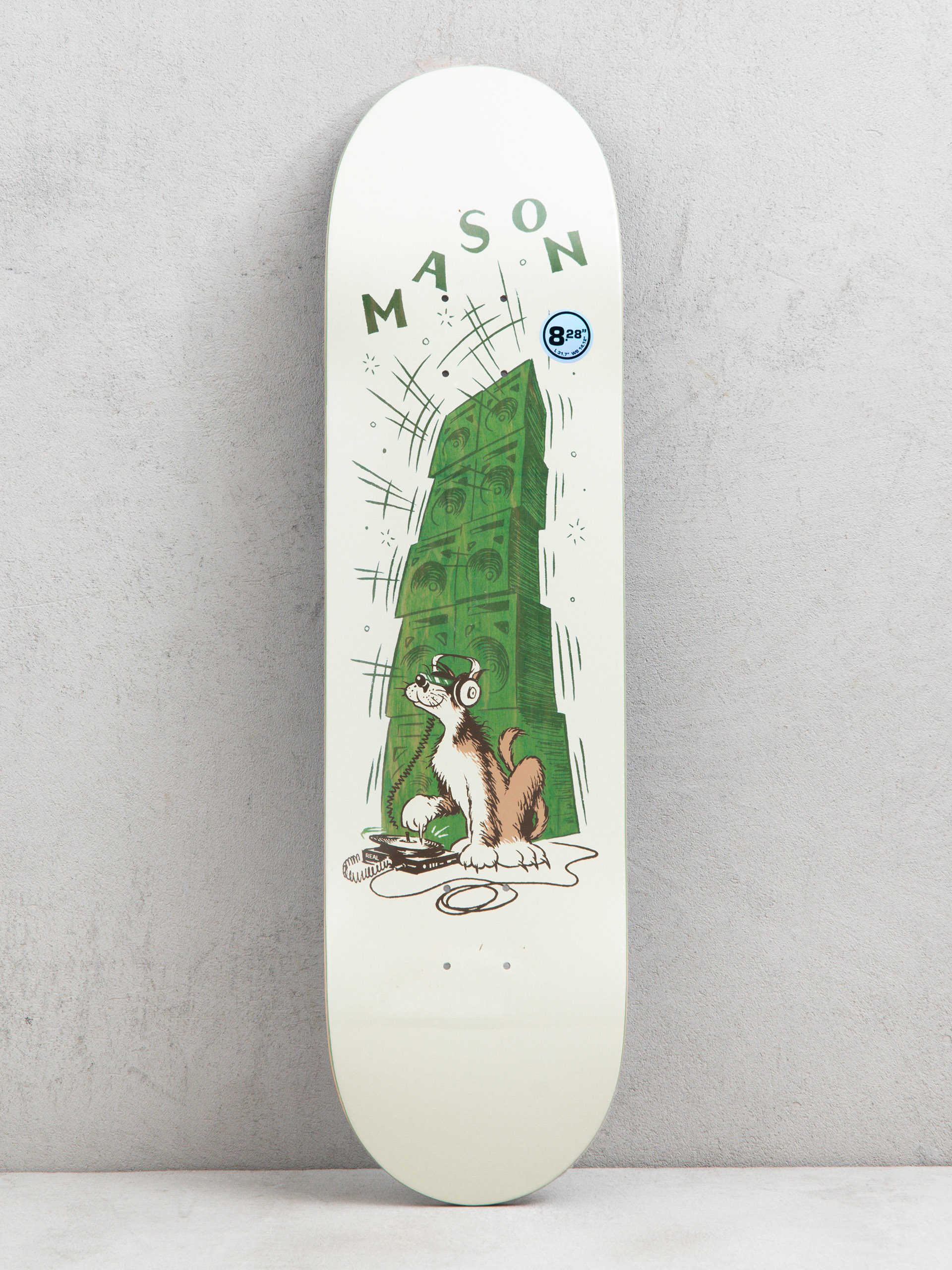 Deck Real Mason Record Scratch (cream)