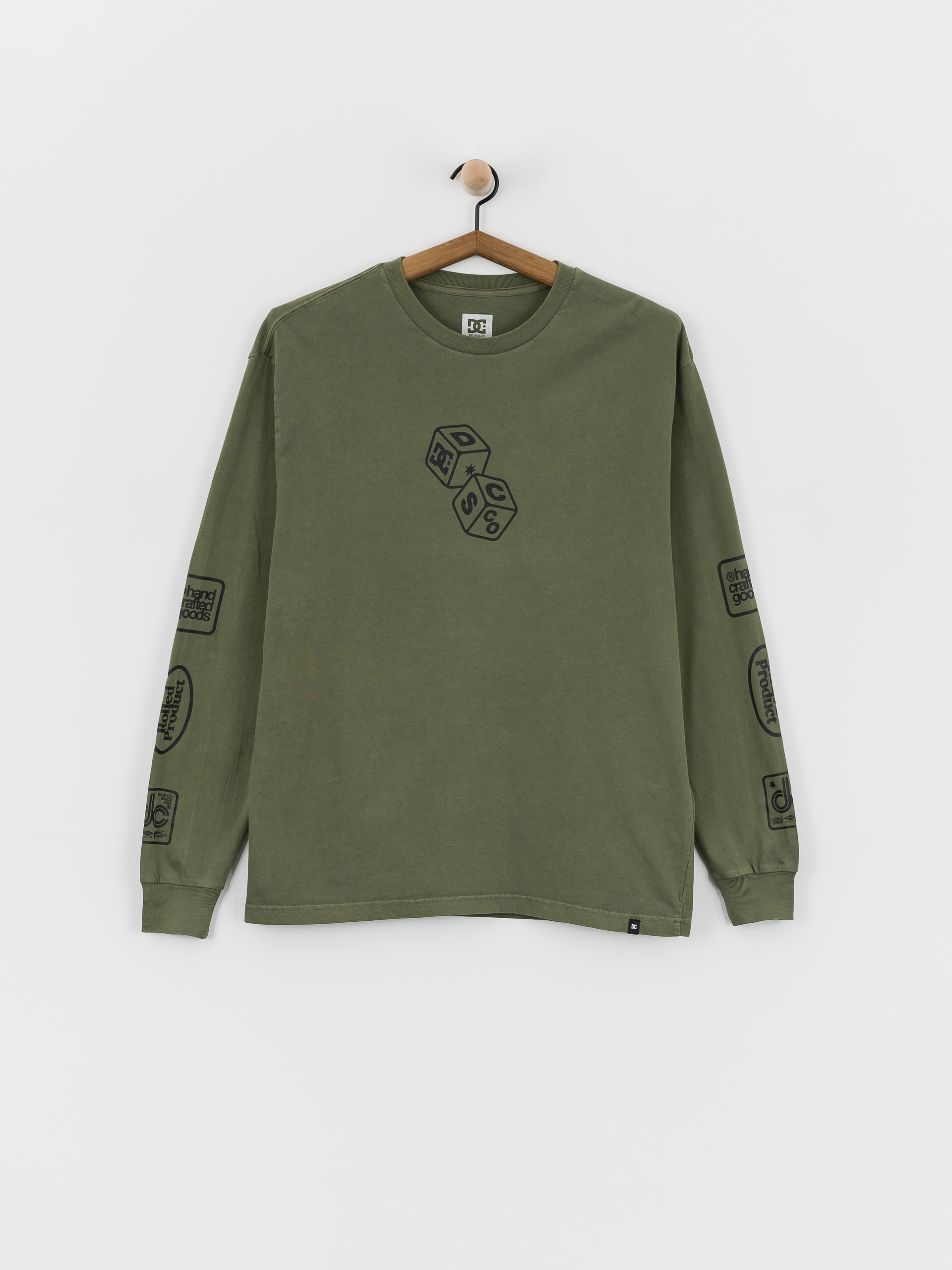 Longsleeve DC Hi Rolling (bronze green)