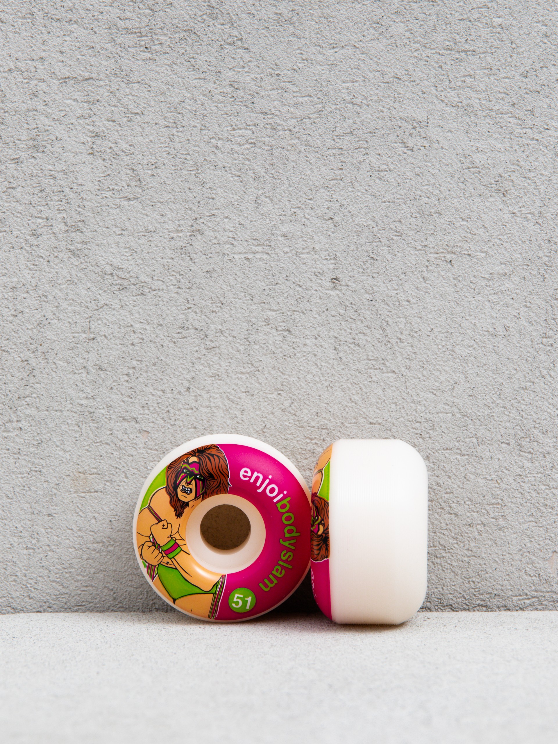 Kółka Enjoi Bodyslam (pink/green)