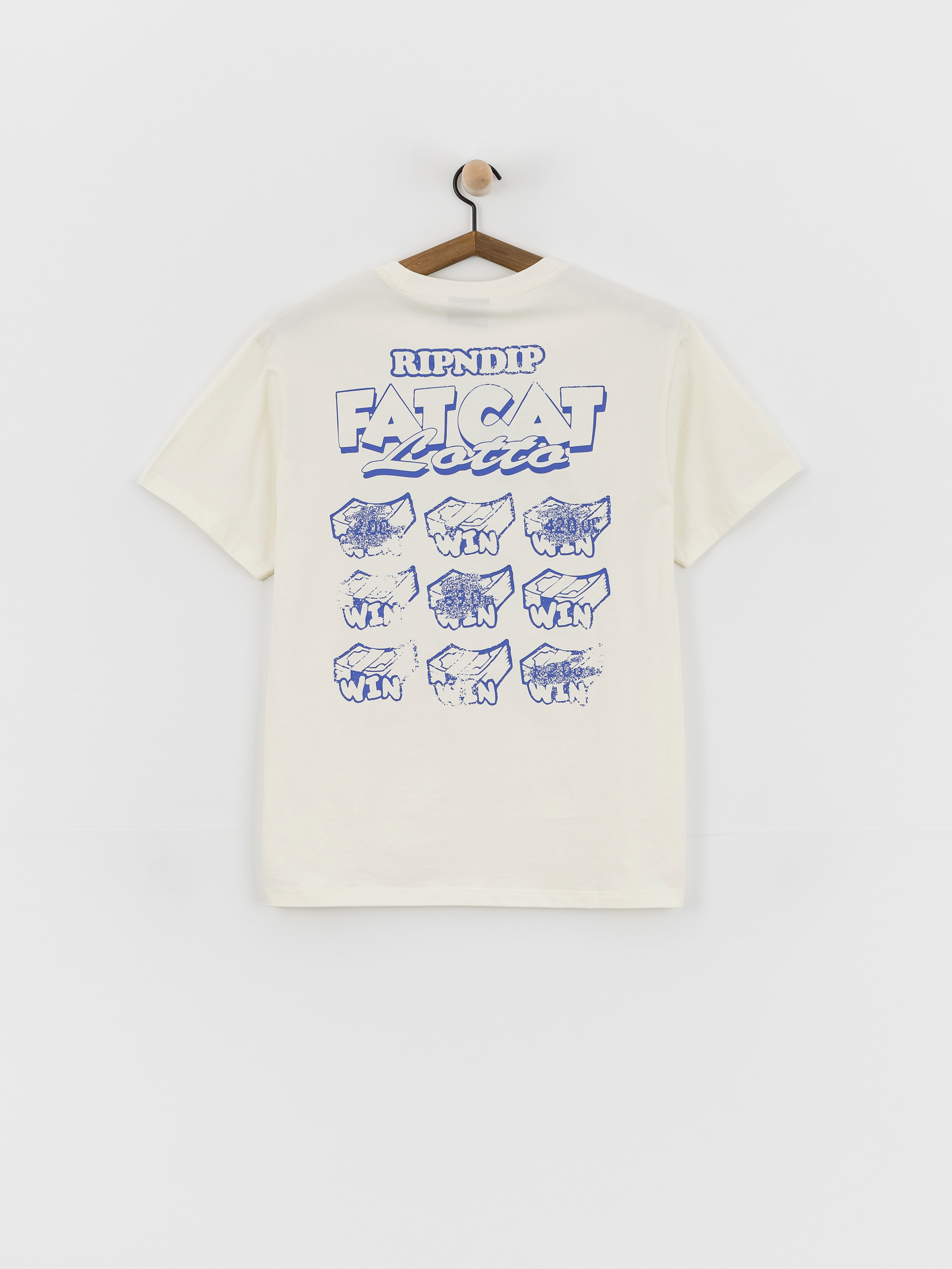 T-shirt RipNDip Fat Cat (bone)