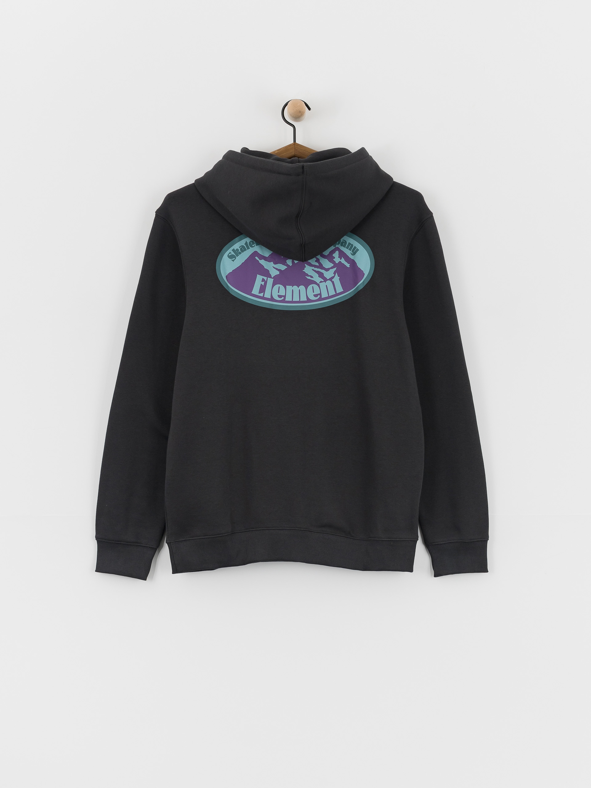 Bluza z kapturem Element Epic HD (off black)