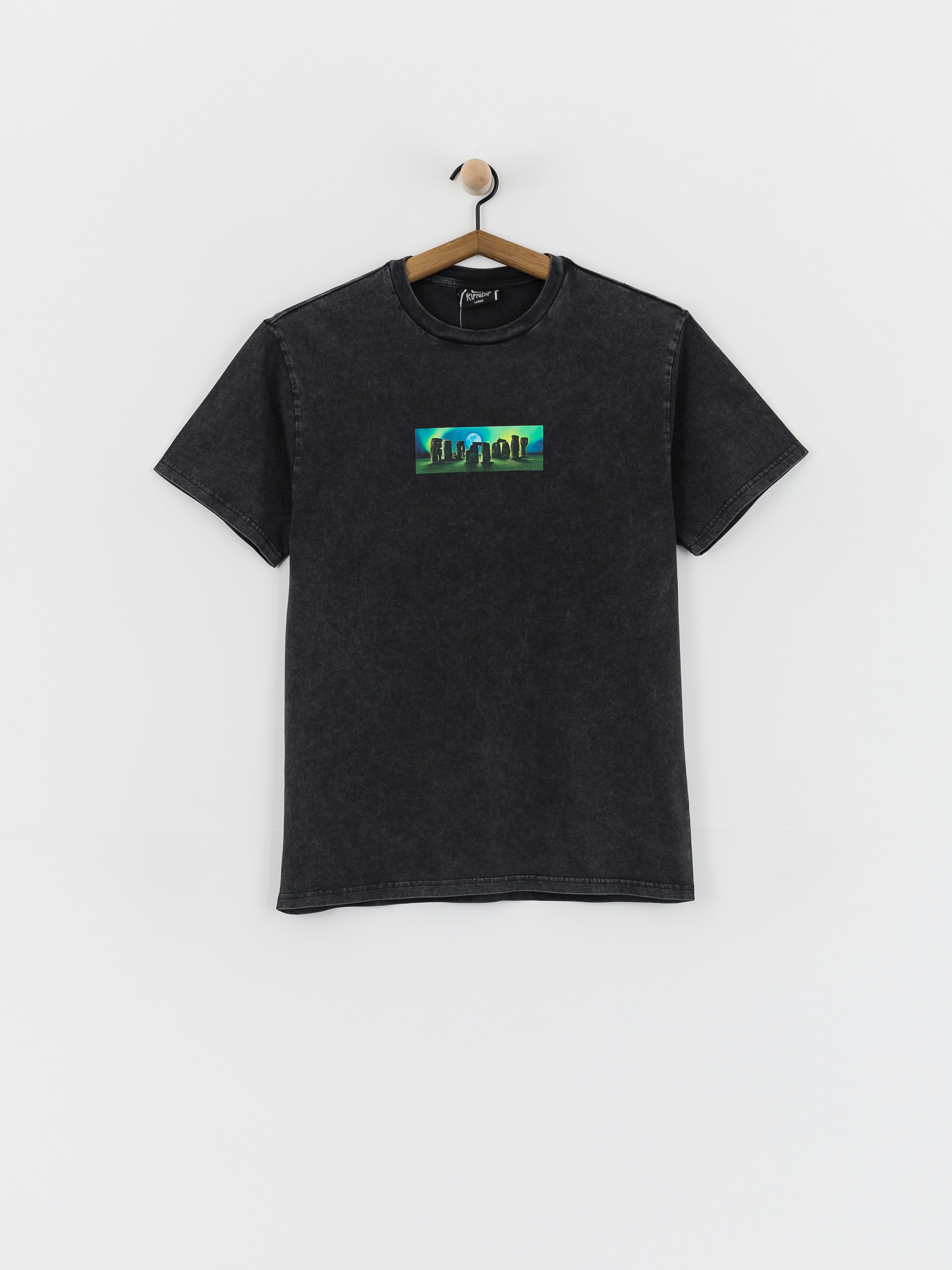 T-shirt RipNDip Ufo Tours (black vintage wash)