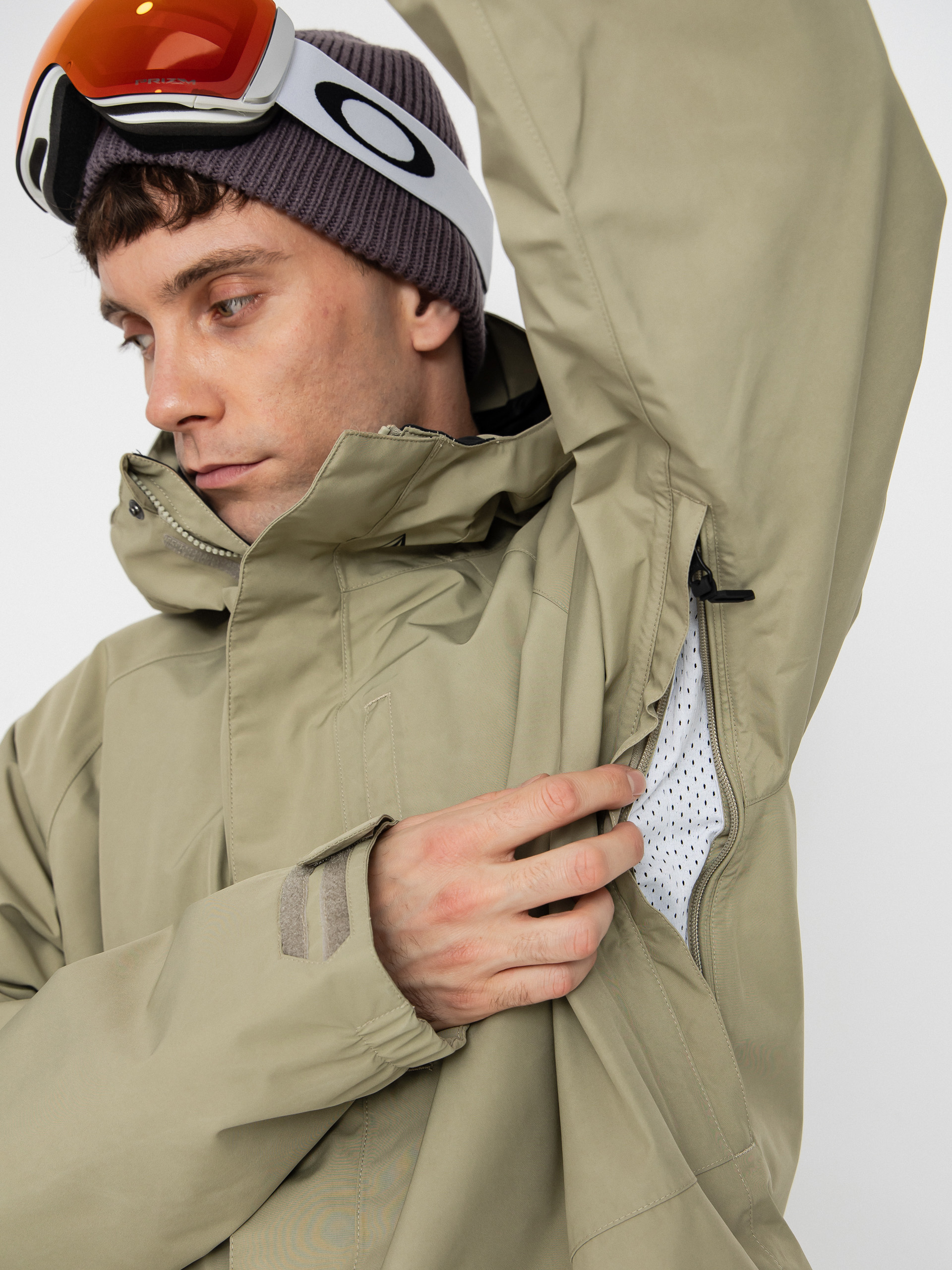Męska Kurtka snowboardowa Volcom Dua Ins Gore Tex (moss green)