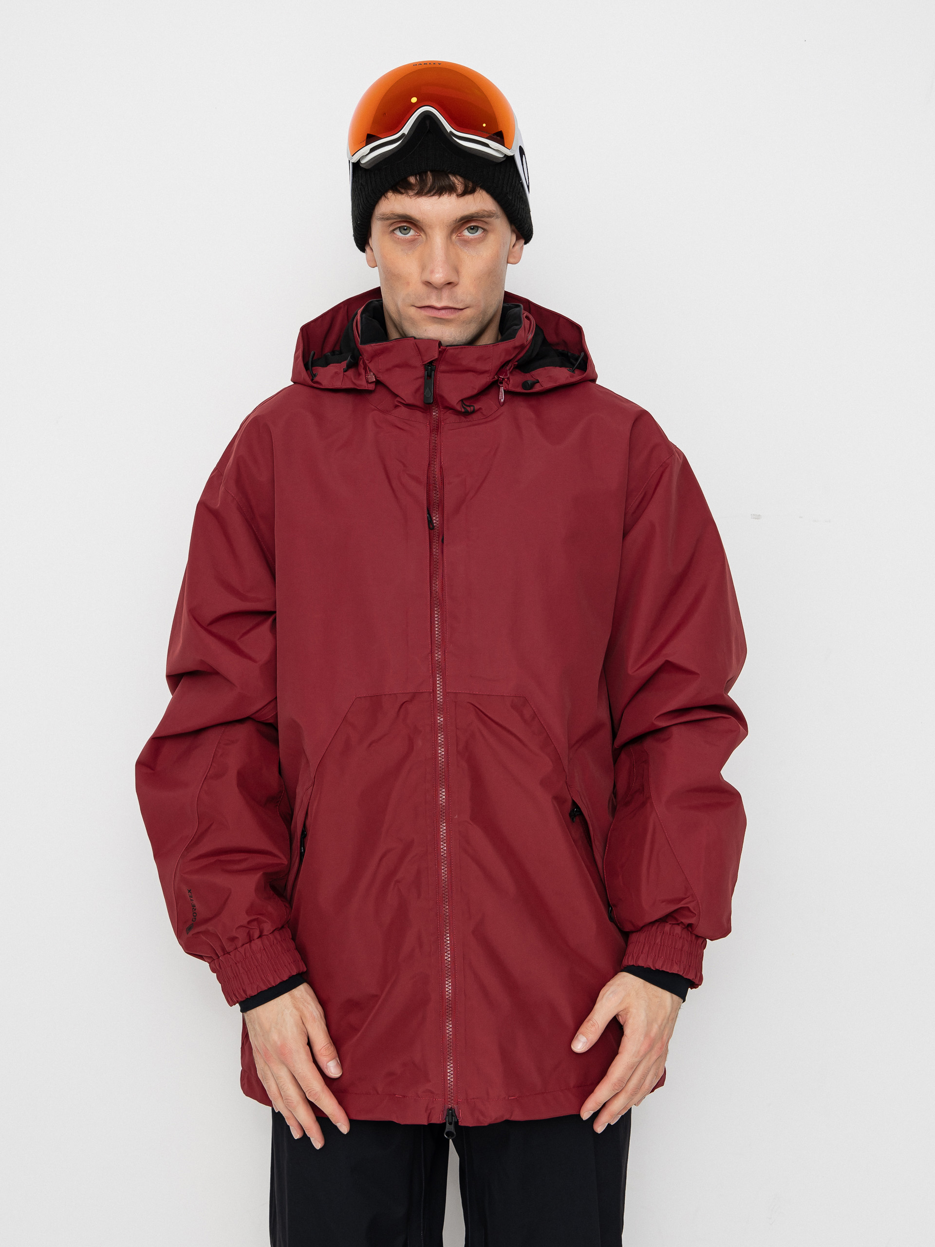 Kurtka snowboardowa Volcom Longo Gore Tex (burnt red)