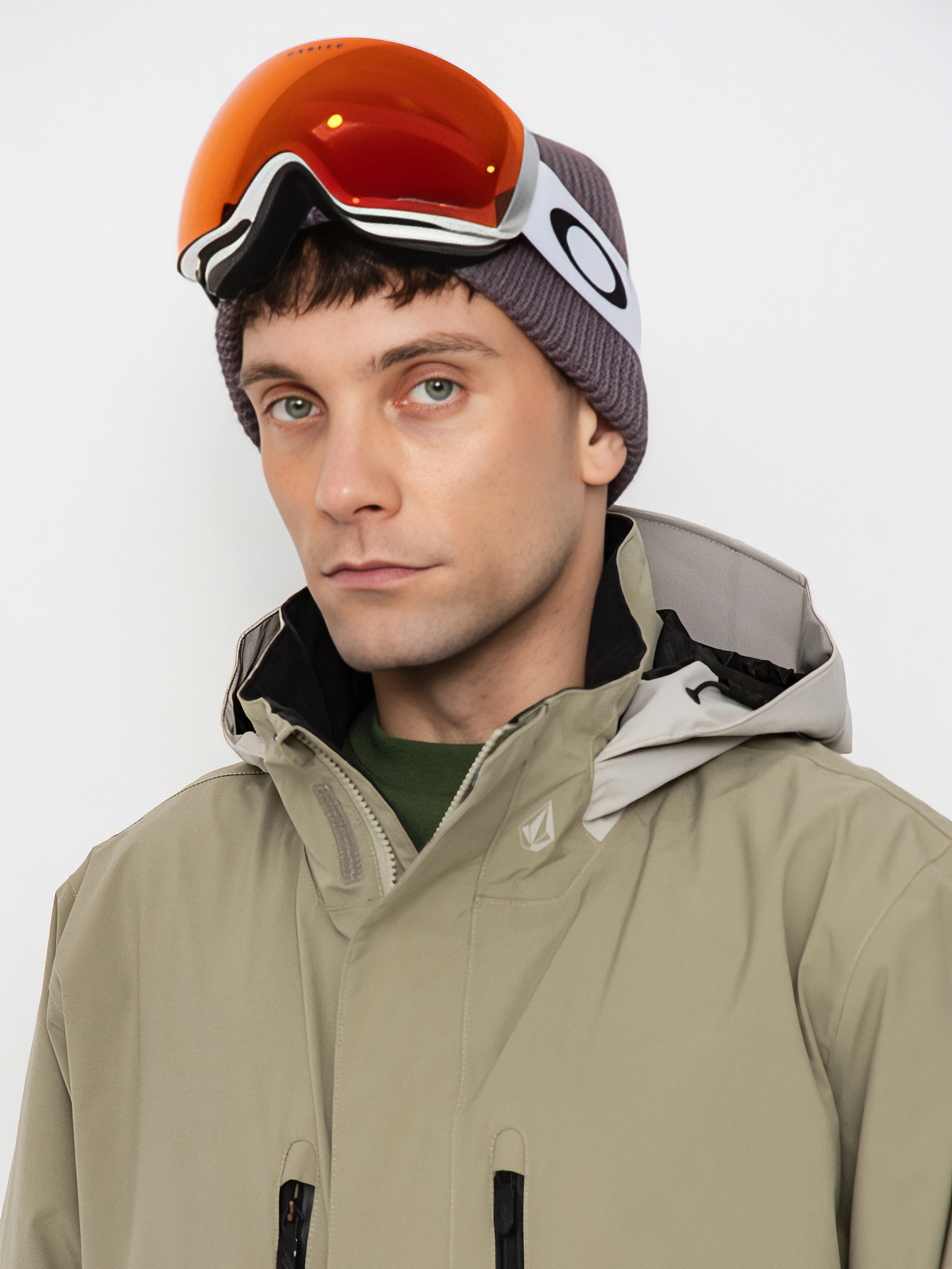Męska Kurtka snowboardowa Volcom Rnge Stretch 30K (moss green)