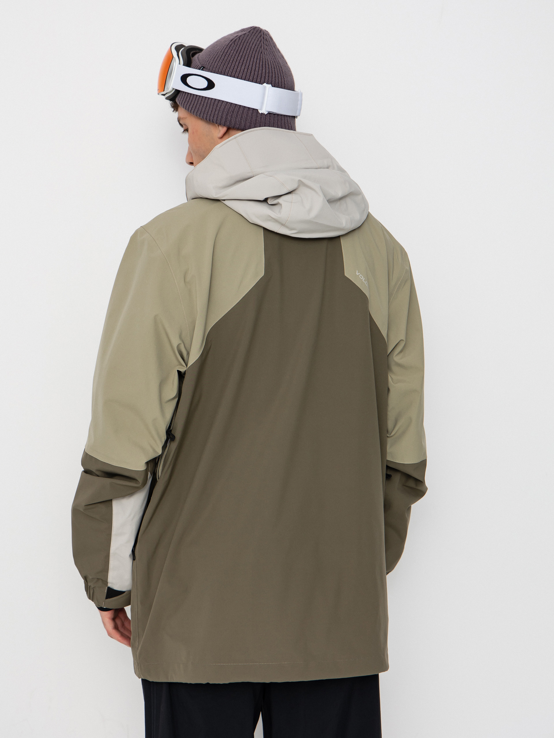 Męska Kurtka snowboardowa Volcom Rnge Stretch 30K (moss green)