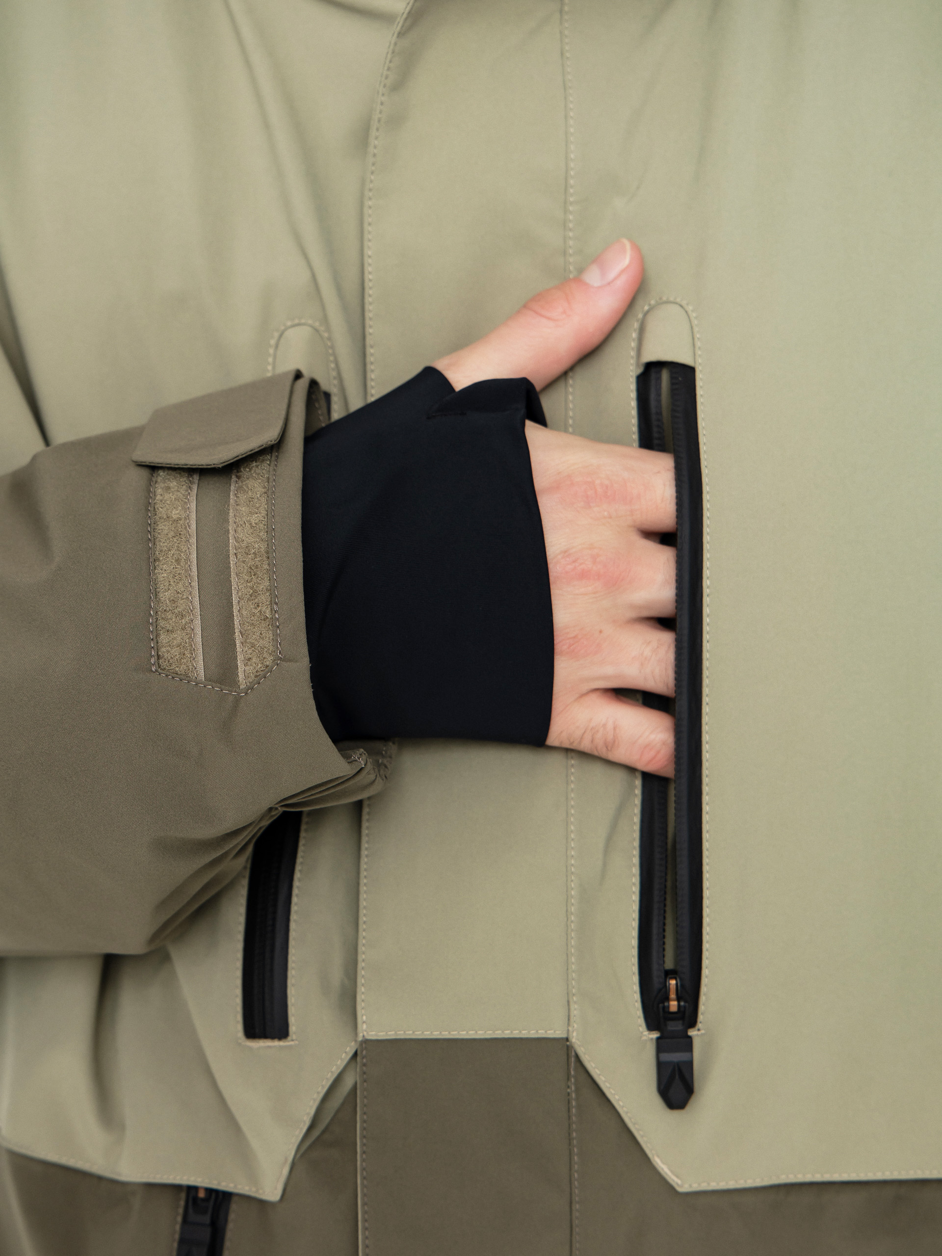 Męska Kurtka snowboardowa Volcom Rnge Stretch 30K (moss green)