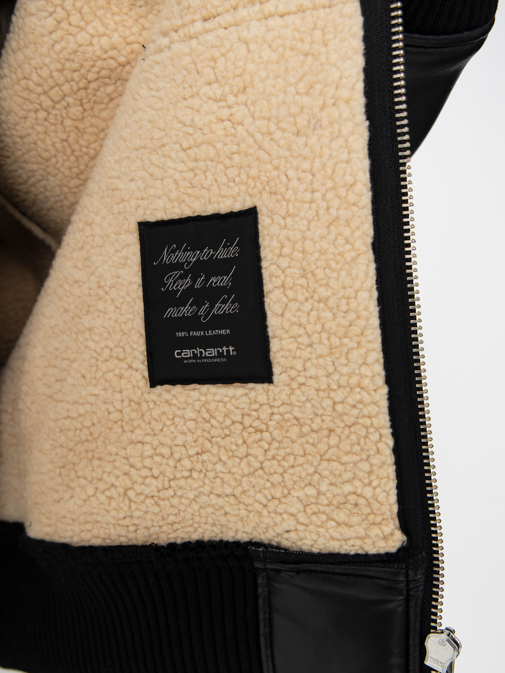 Kurtka Carhartt WIP Shepton (black/natural)