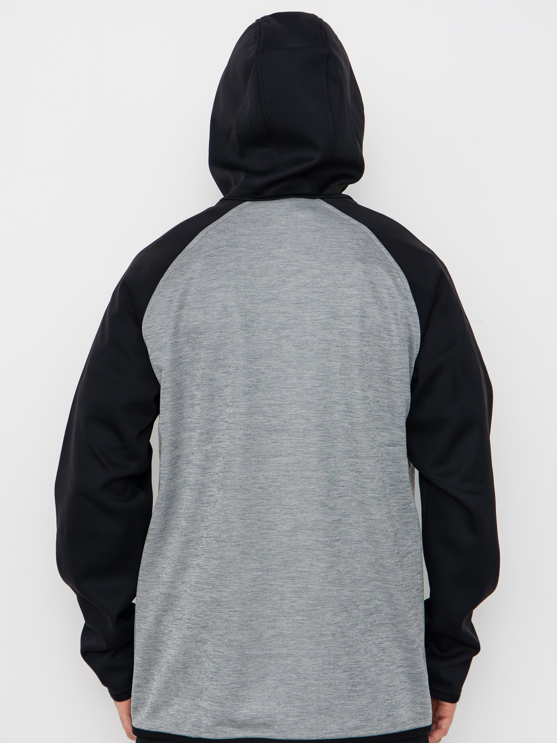 Męska Bluza aktywna Burton Crown ZHD (gray heather/true black)