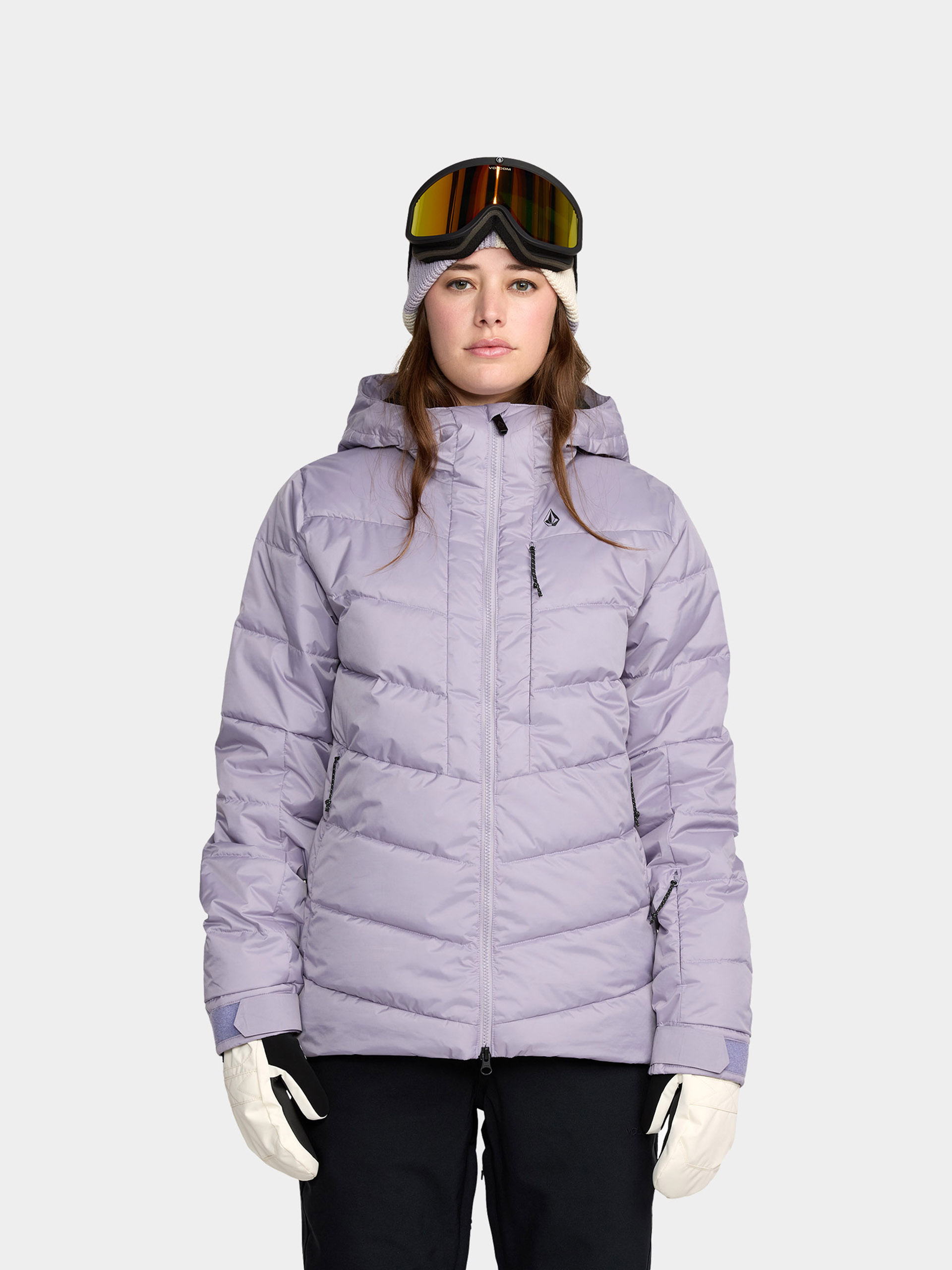 Kurtka snowboardowa Volcom Estes Puff Wmn (lavender aura)