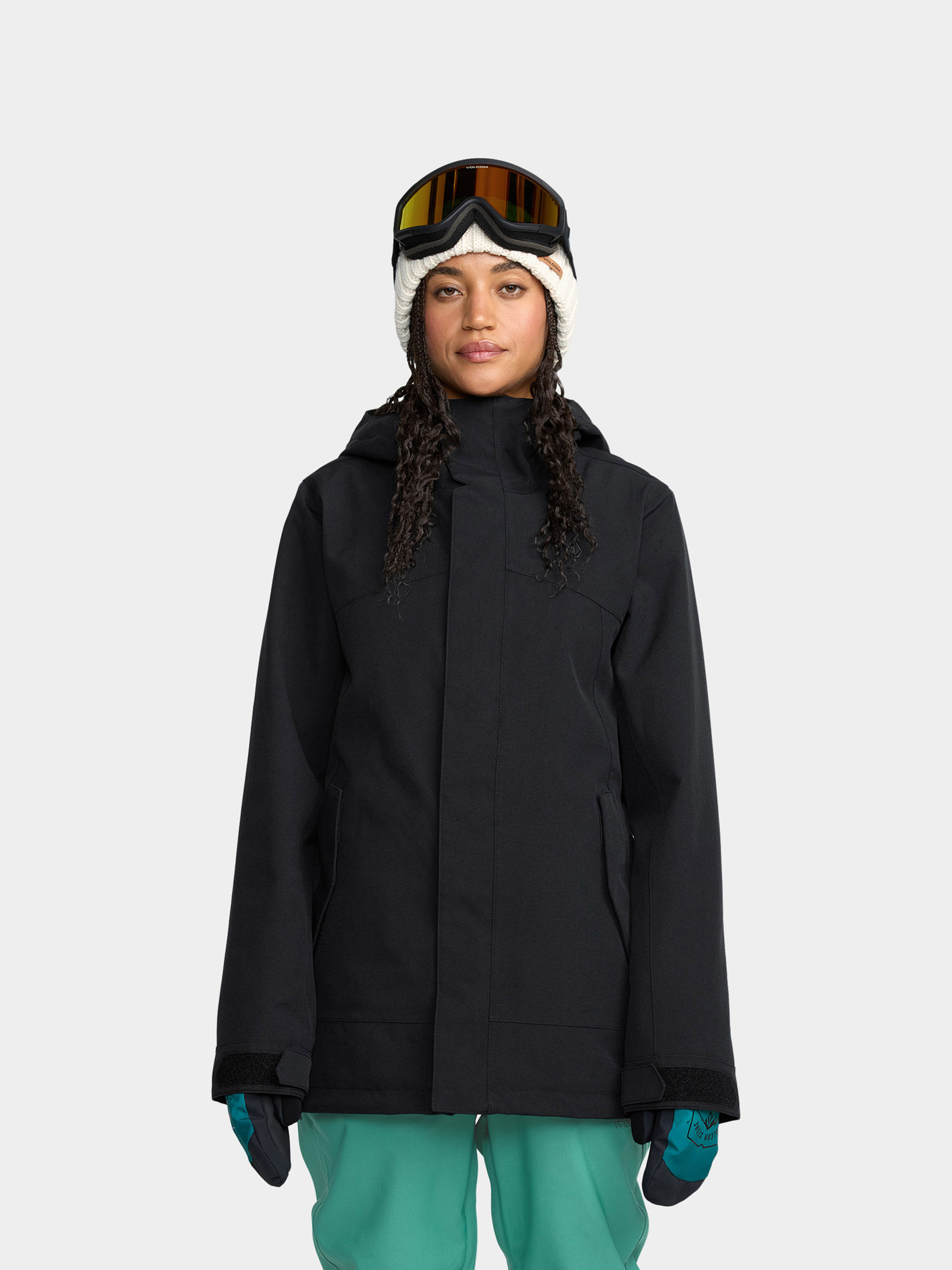 Kurtka snowboardowa Volcom Stoney Shadow Ins Wmn (black)