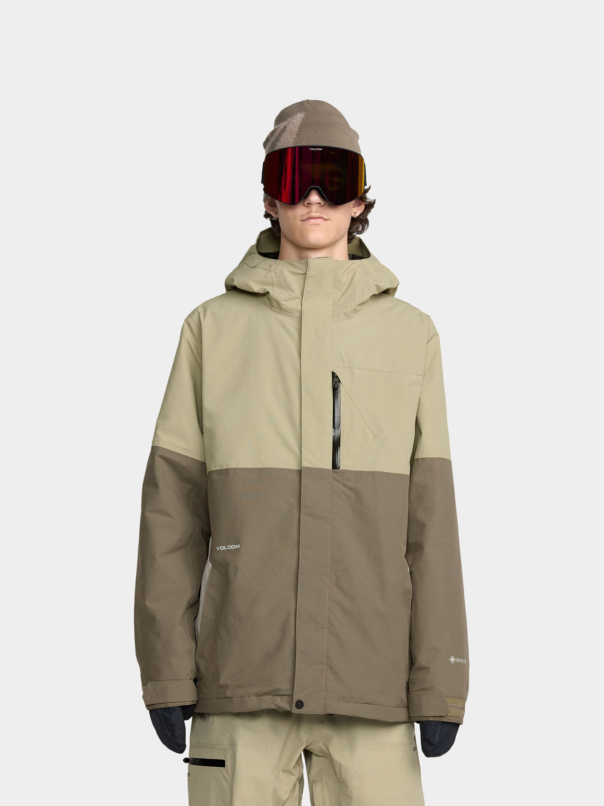 Kurtka snowboardowa Volcom L Gore Tex (moss green)