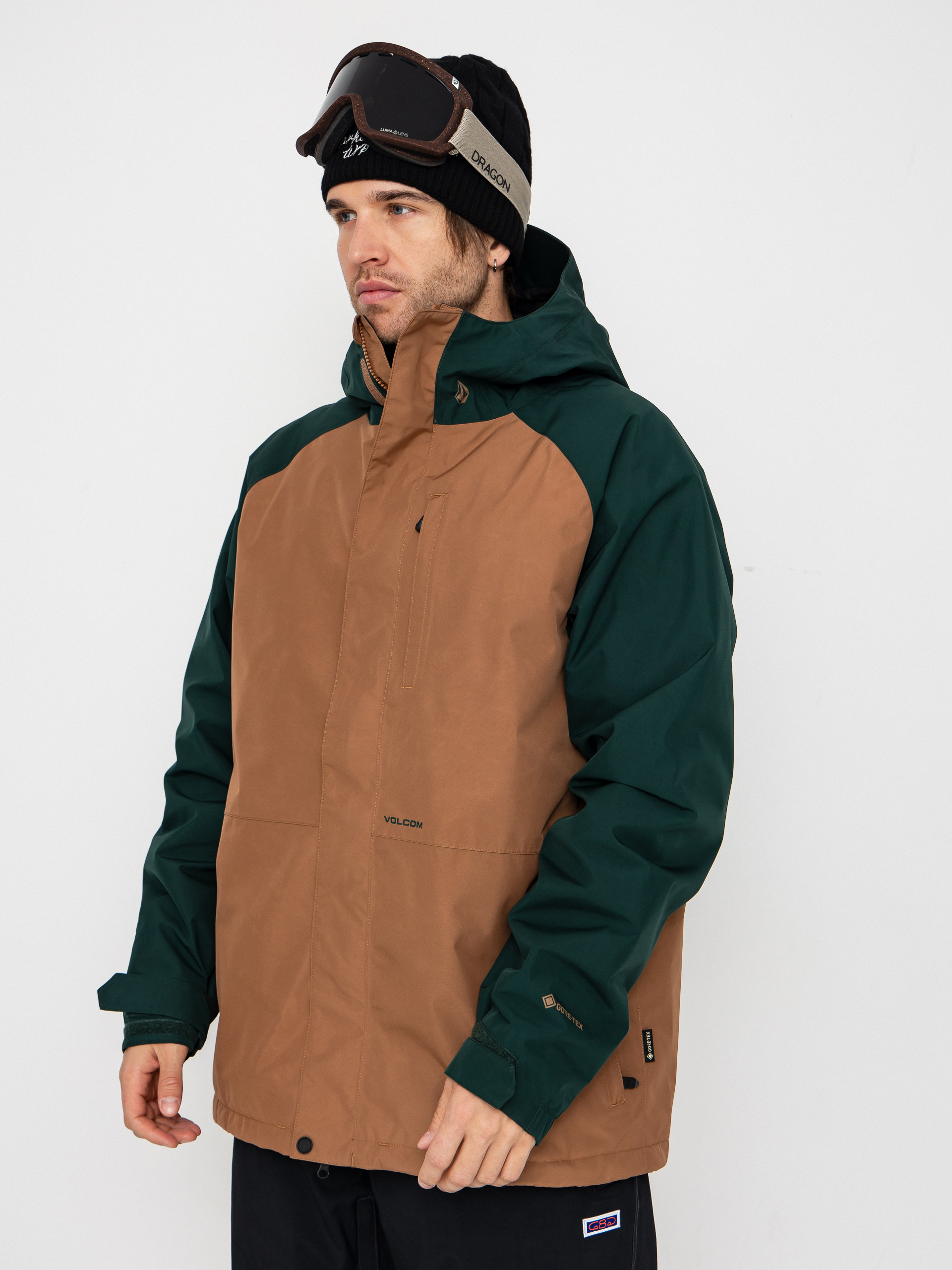 Męska Kurtka snowboardowa Volcom Dua Ins Gore Tex (terra brown)