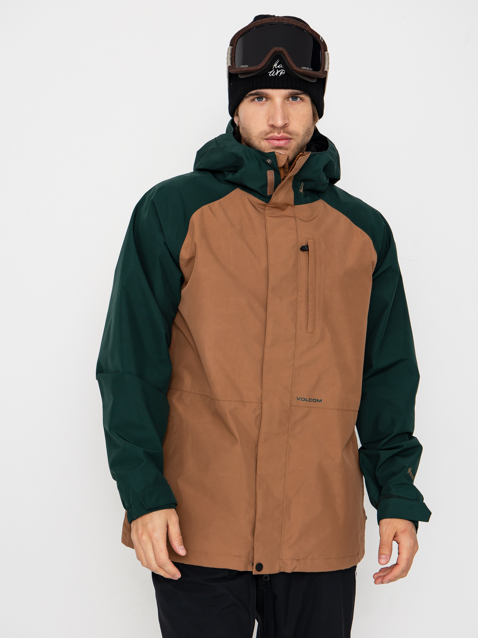 Kurtka snowboardowa Volcom Dua Gore Tex (terra brown)