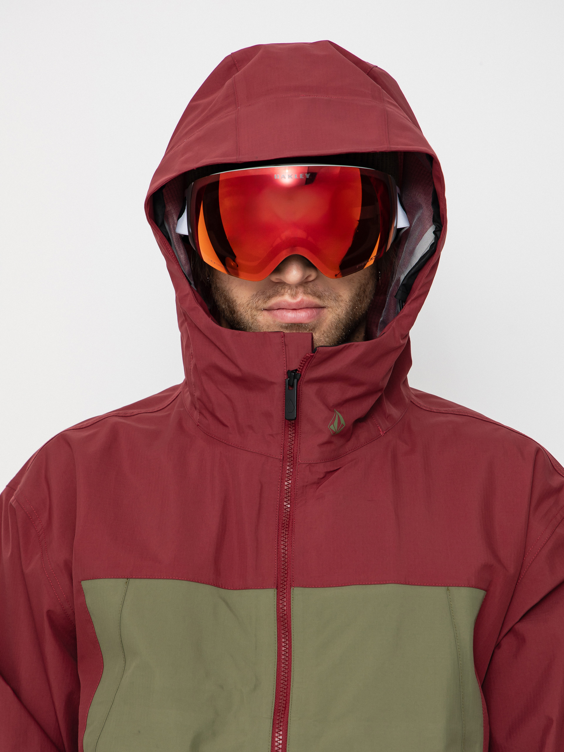 Męska Kurtka snowboardowa Volcom Arthur 3L (burnt red)