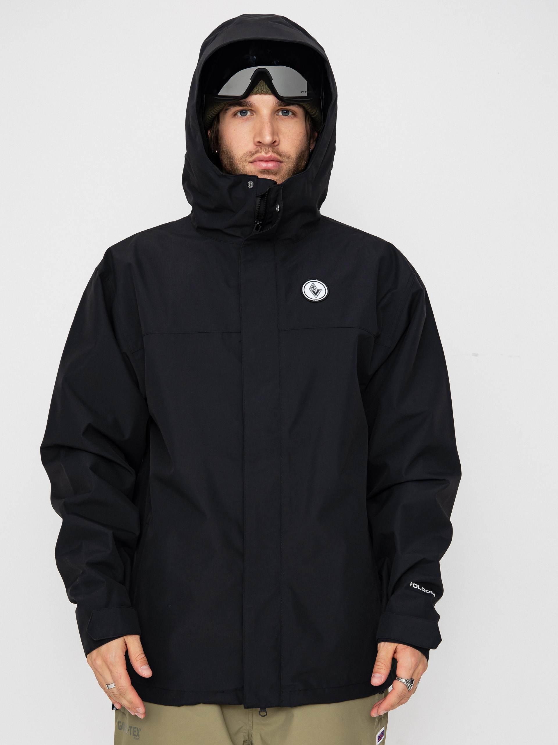 Kurtka snowboardowa Volcom L Ins Gore Tex - czarny (black)