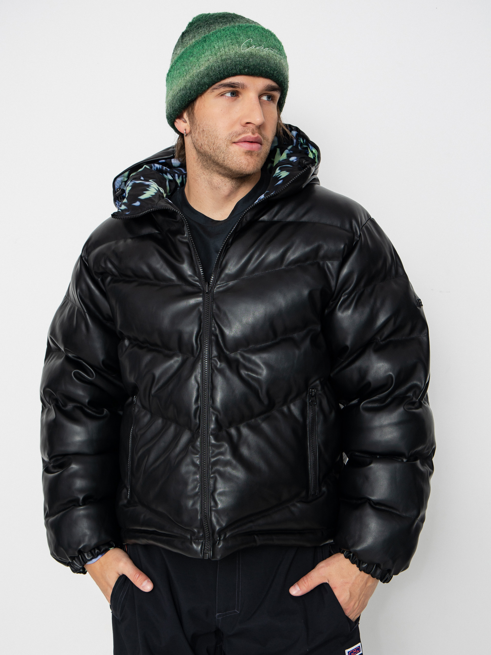 Kurtka Wasted Paris Skull Puffer (black)