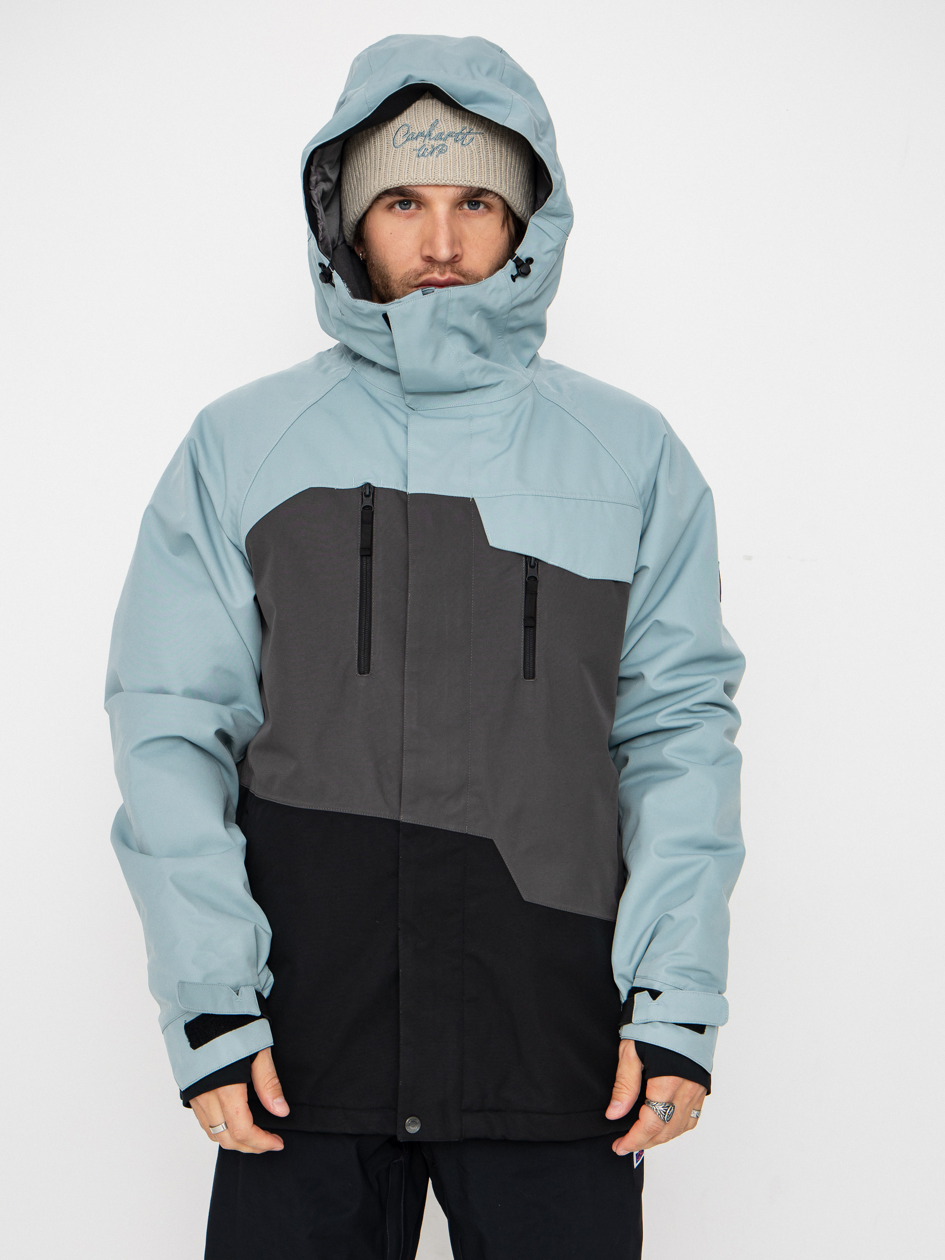 Kurtka snowboardowa 686 Geo Insulated (dusty marine colorblock)