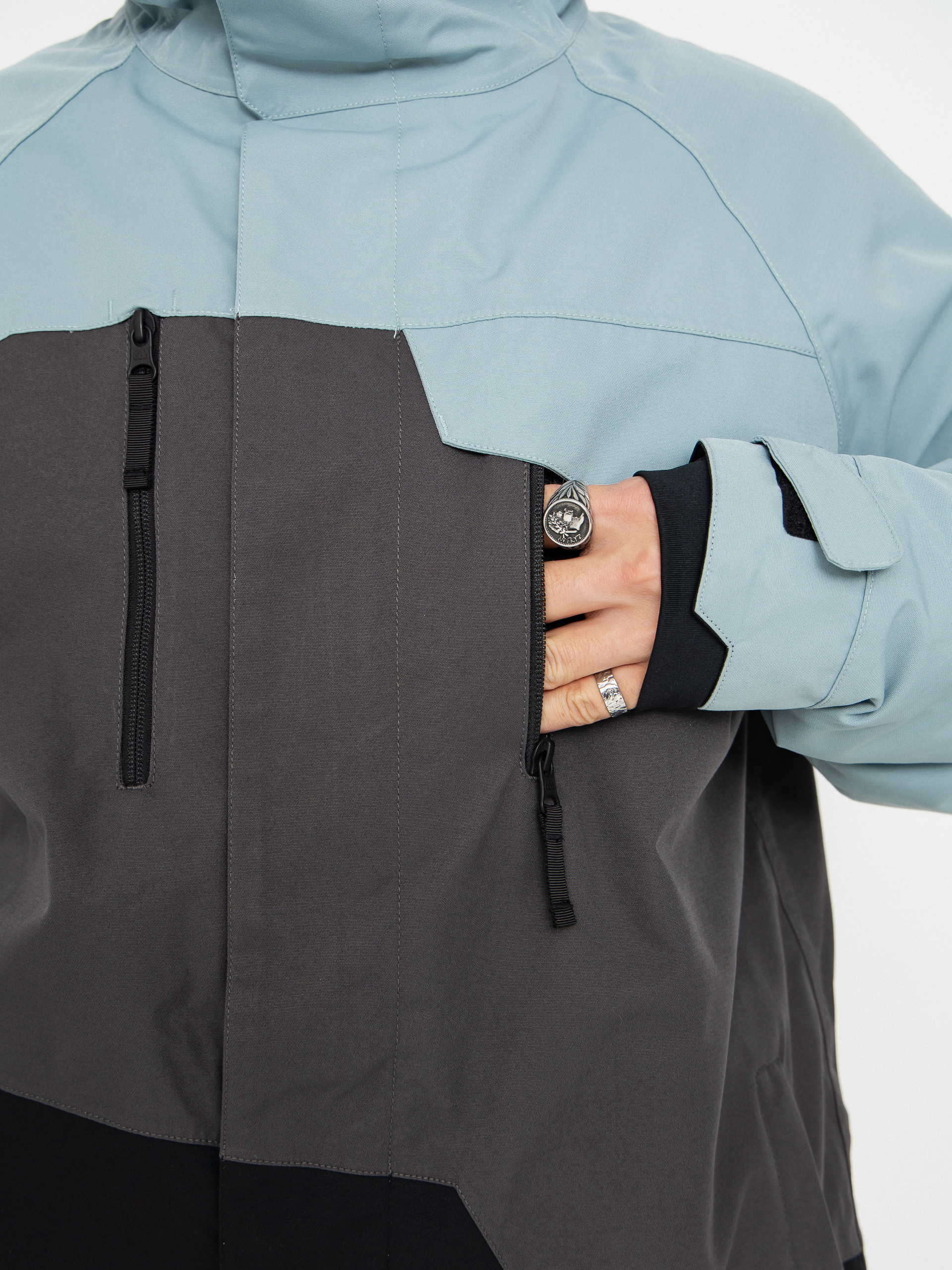 Męska Kurtka snowboardowa 686 Geo Insulated (dusty marine colorblock)