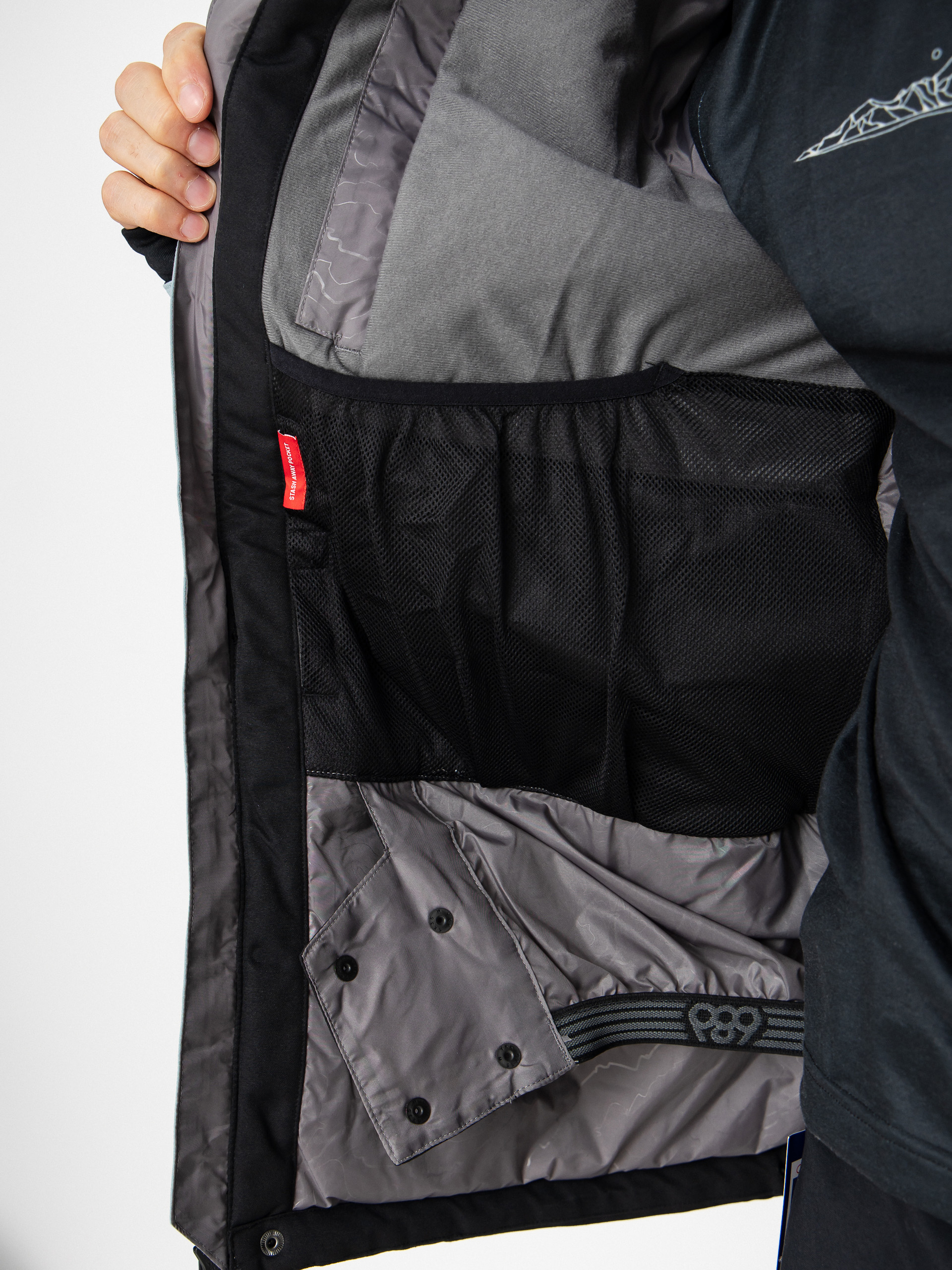 Męska Kurtka snowboardowa 686 Geo Insulated (dusty marine colorblock)