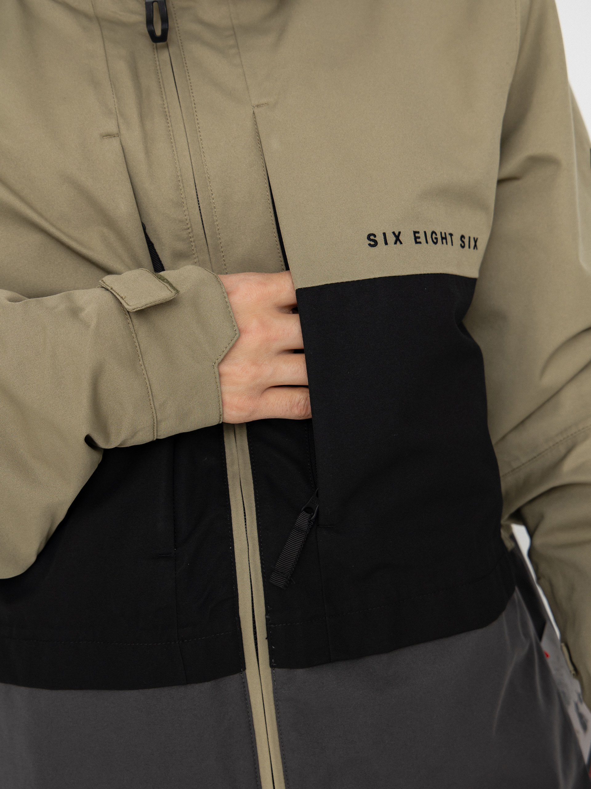 Męska Kurtka snowboardowa 686 Smarty 3 In 1 Form (sage colorblock)