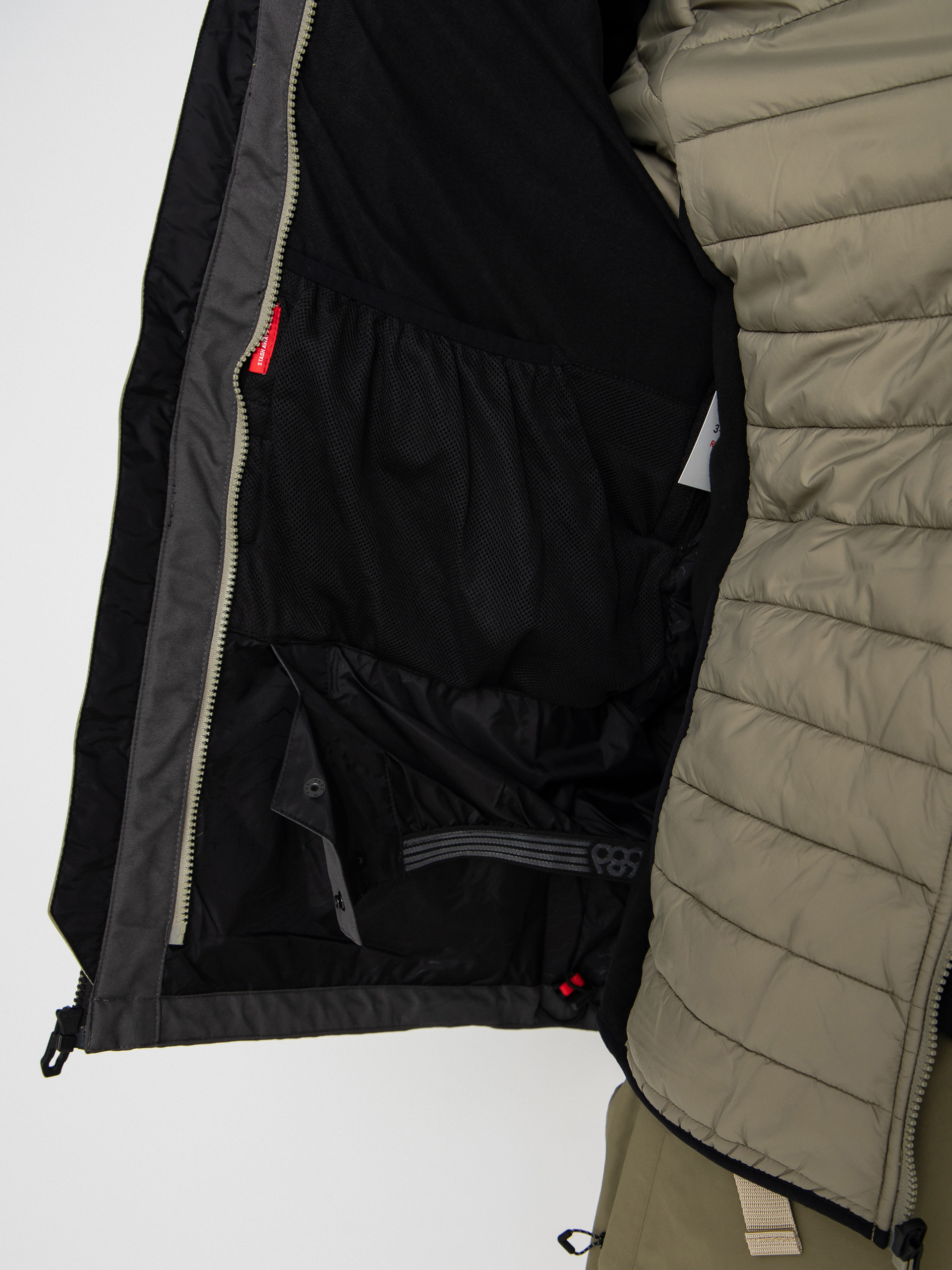 Męska Kurtka snowboardowa 686 Smarty 3 In 1 Form (sage colorblock)