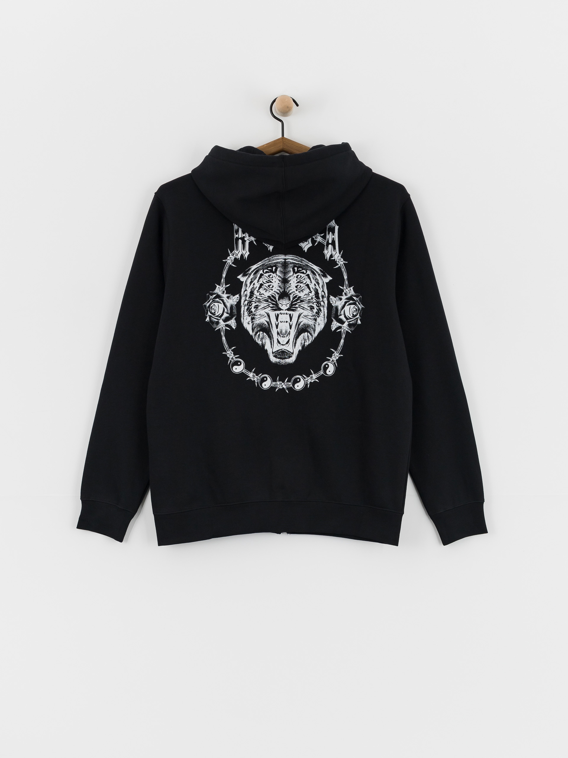 Bluza z kapturem RVCA Benj Tiger Eyes ZHD (black)