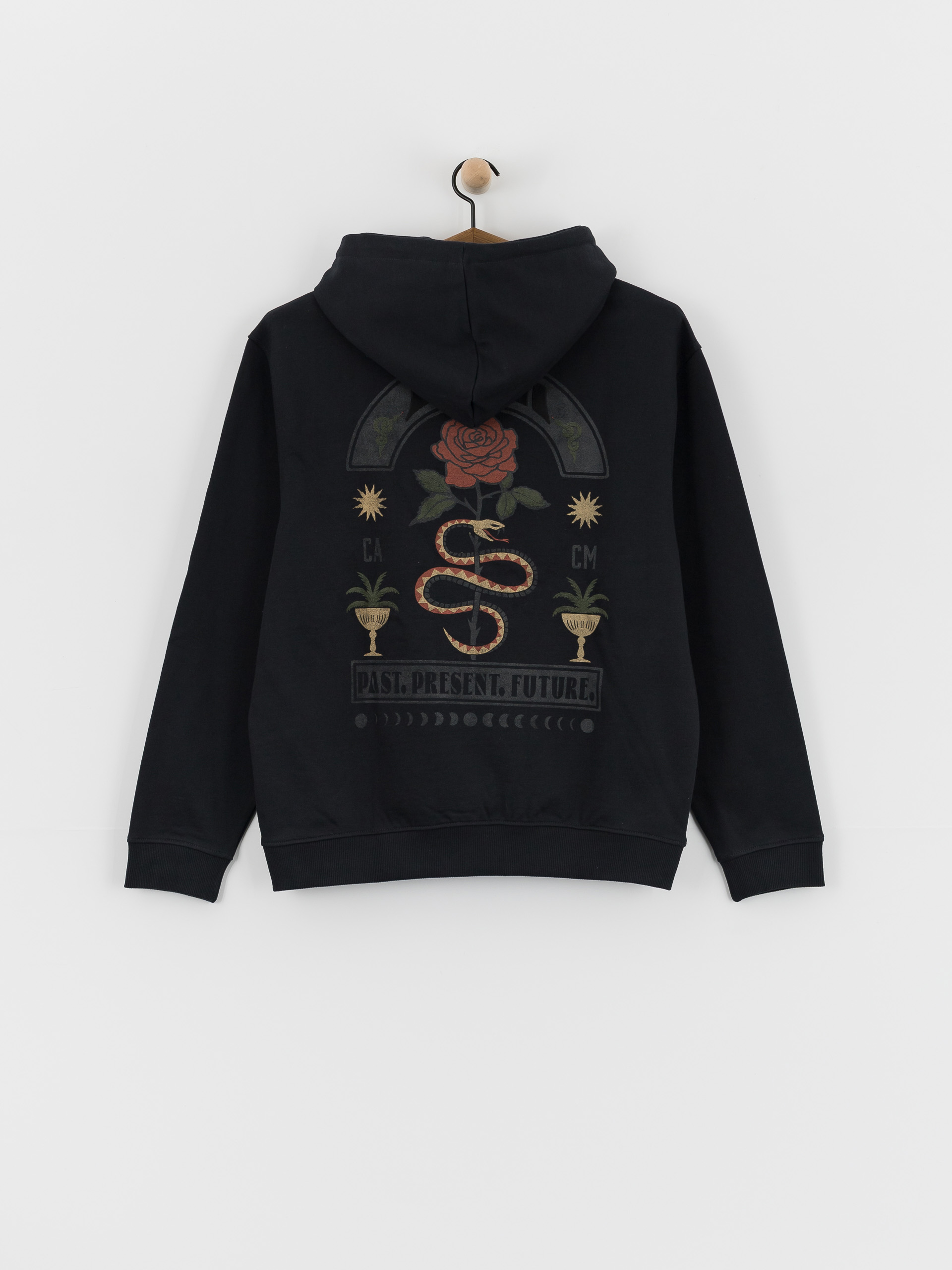 Bluza z kapturem RVCA Roses Poster HD