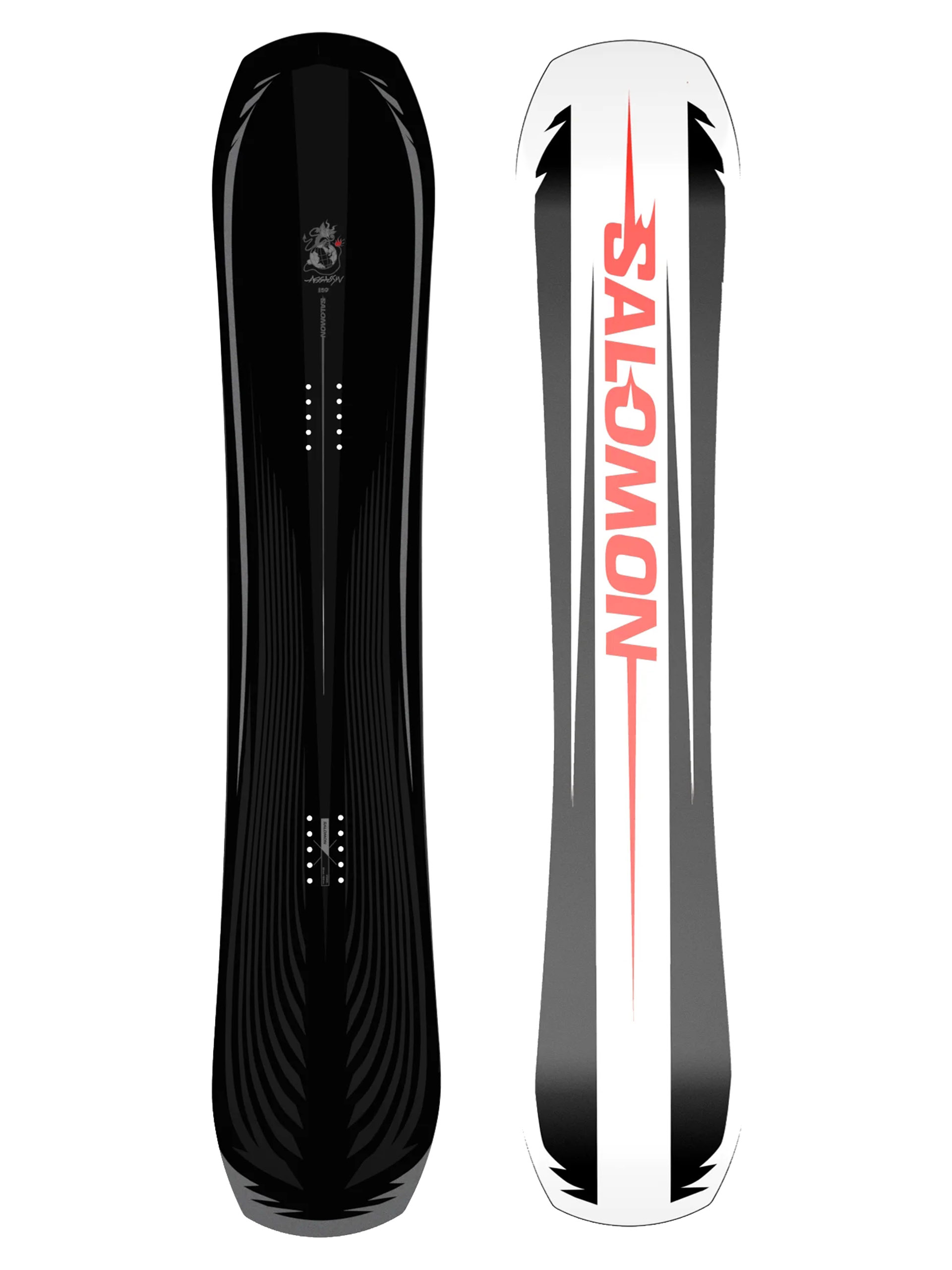 Deska snowboardowa Salomon Assassin Pro (white/black/red)