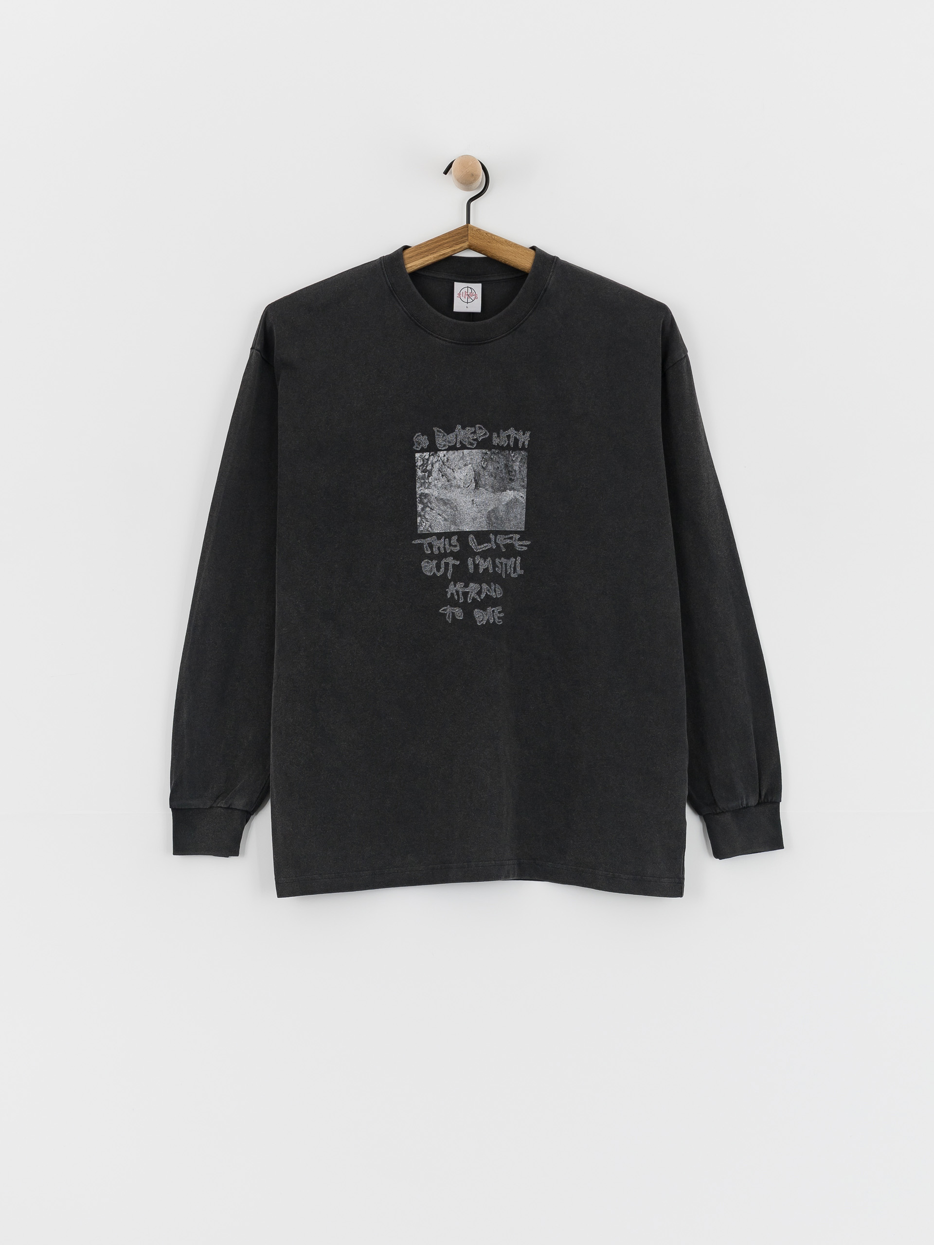 Longsleeve Polar Skate So Bored (silver black)