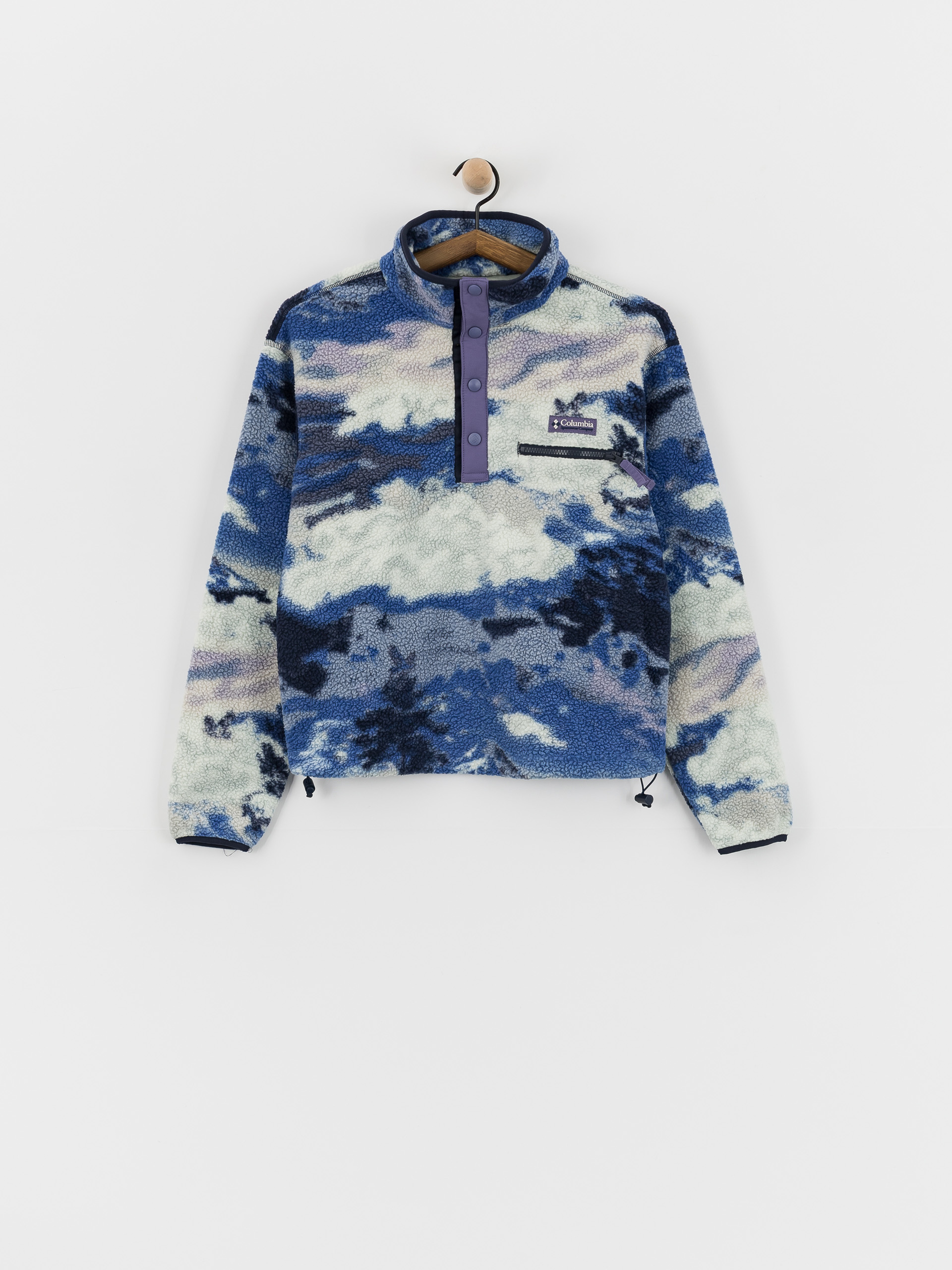 Polar Columbia Helvetia II Printed Cropped Half Snap Wmn