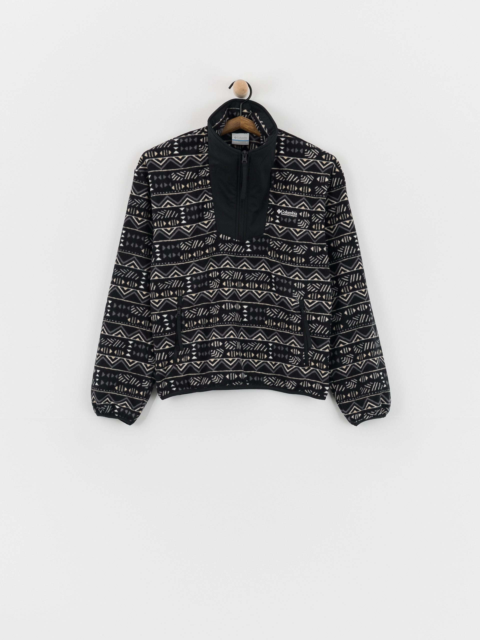 Polar Columbia Sequoia Grove Printed Half Zip Wmn (black/horizons)