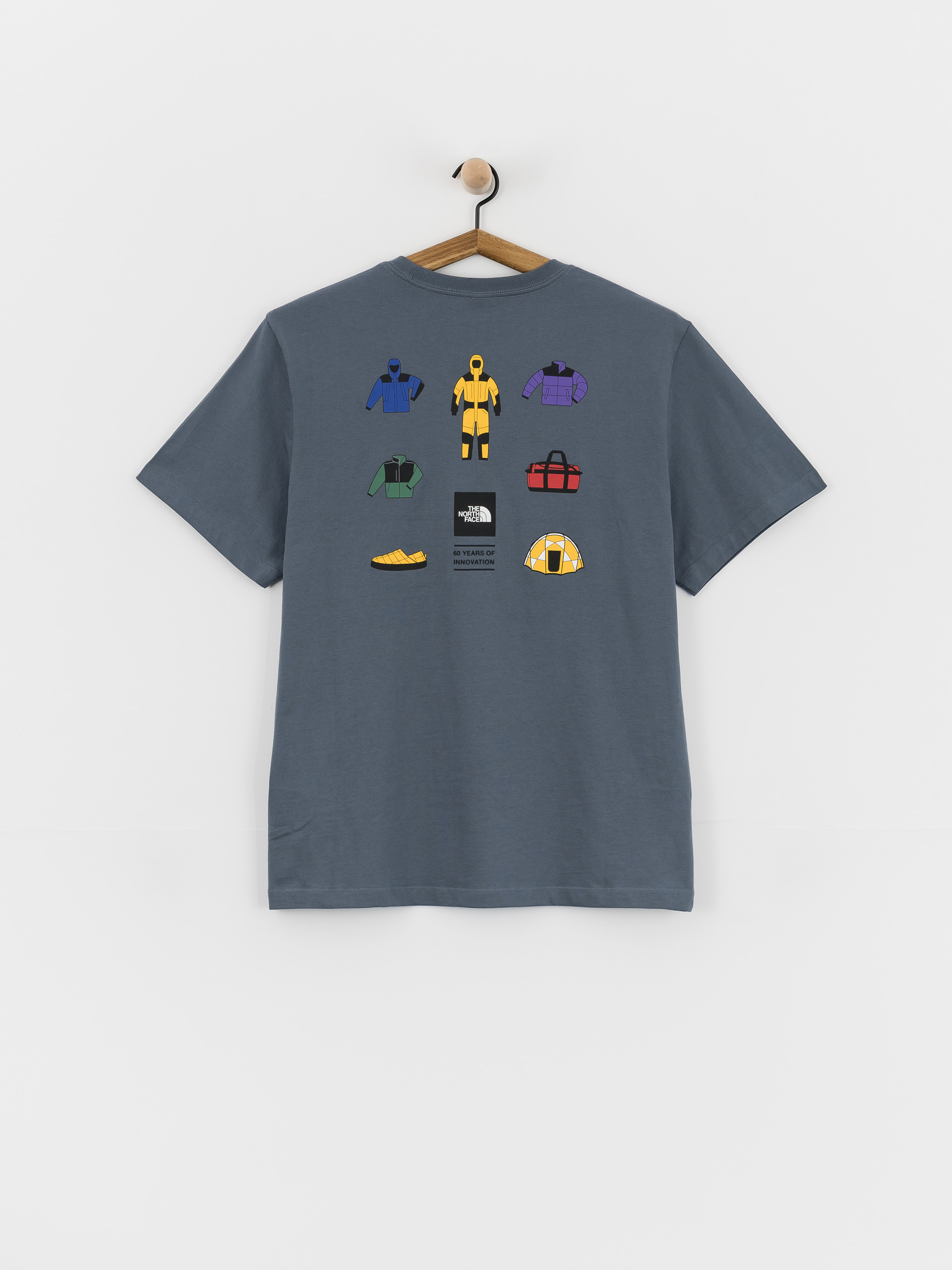 T-shirt The North Face Icon Celebration (granite grey)