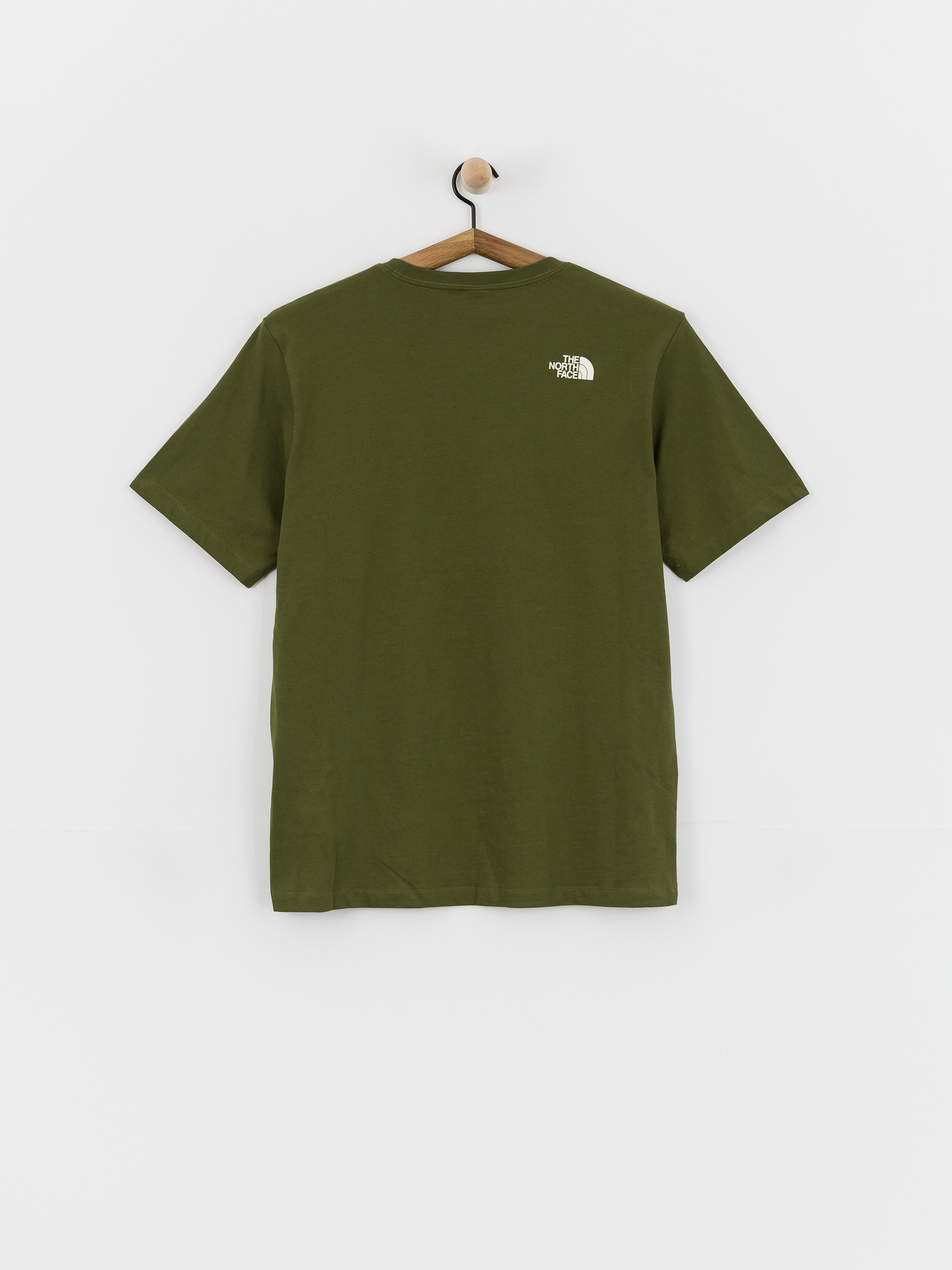 T-shirt The North Face Mountain Line (woodland green)