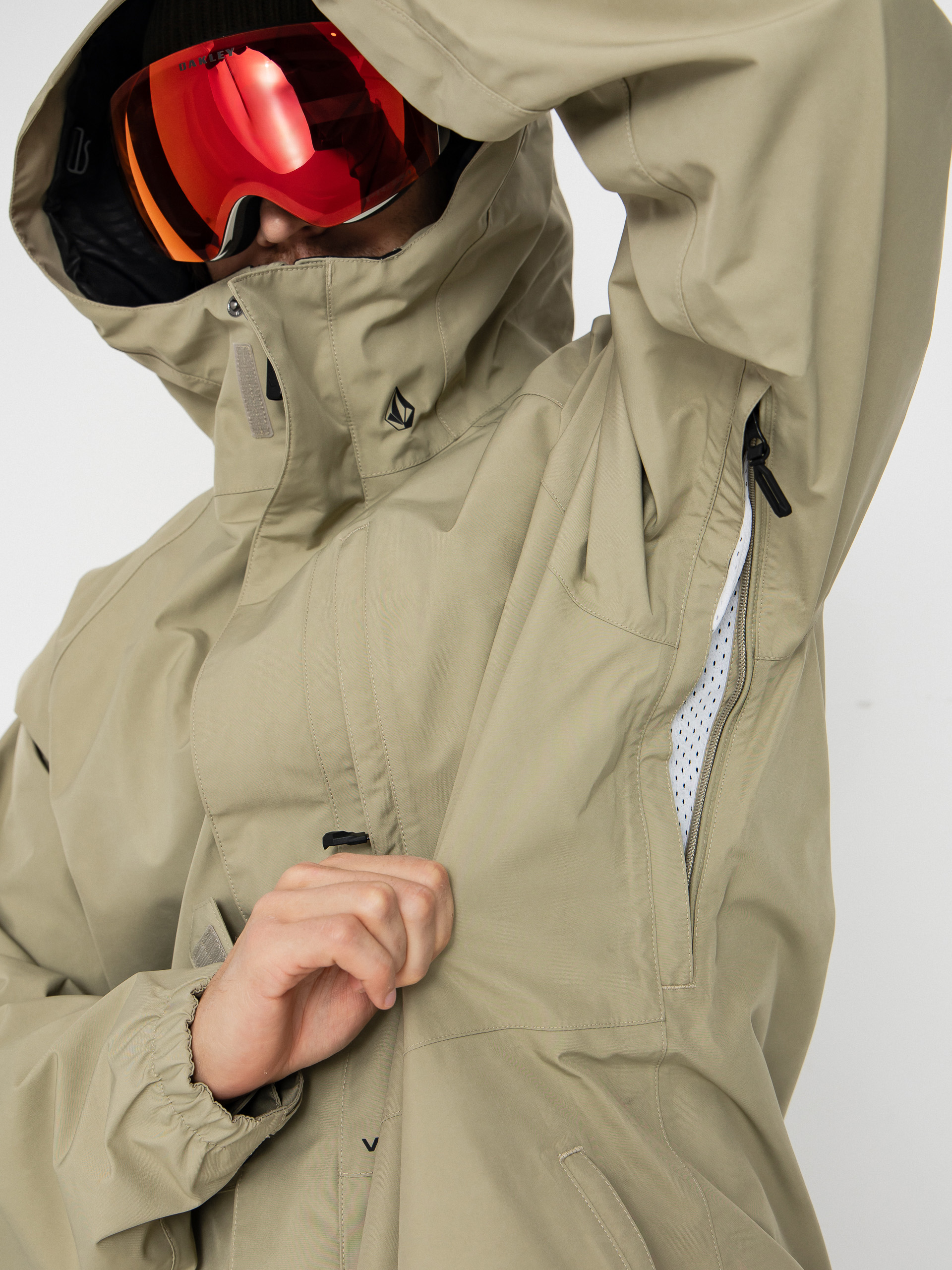 Męska Kurtka snowboardowa Volcom Dua Gore Tex (moss green)