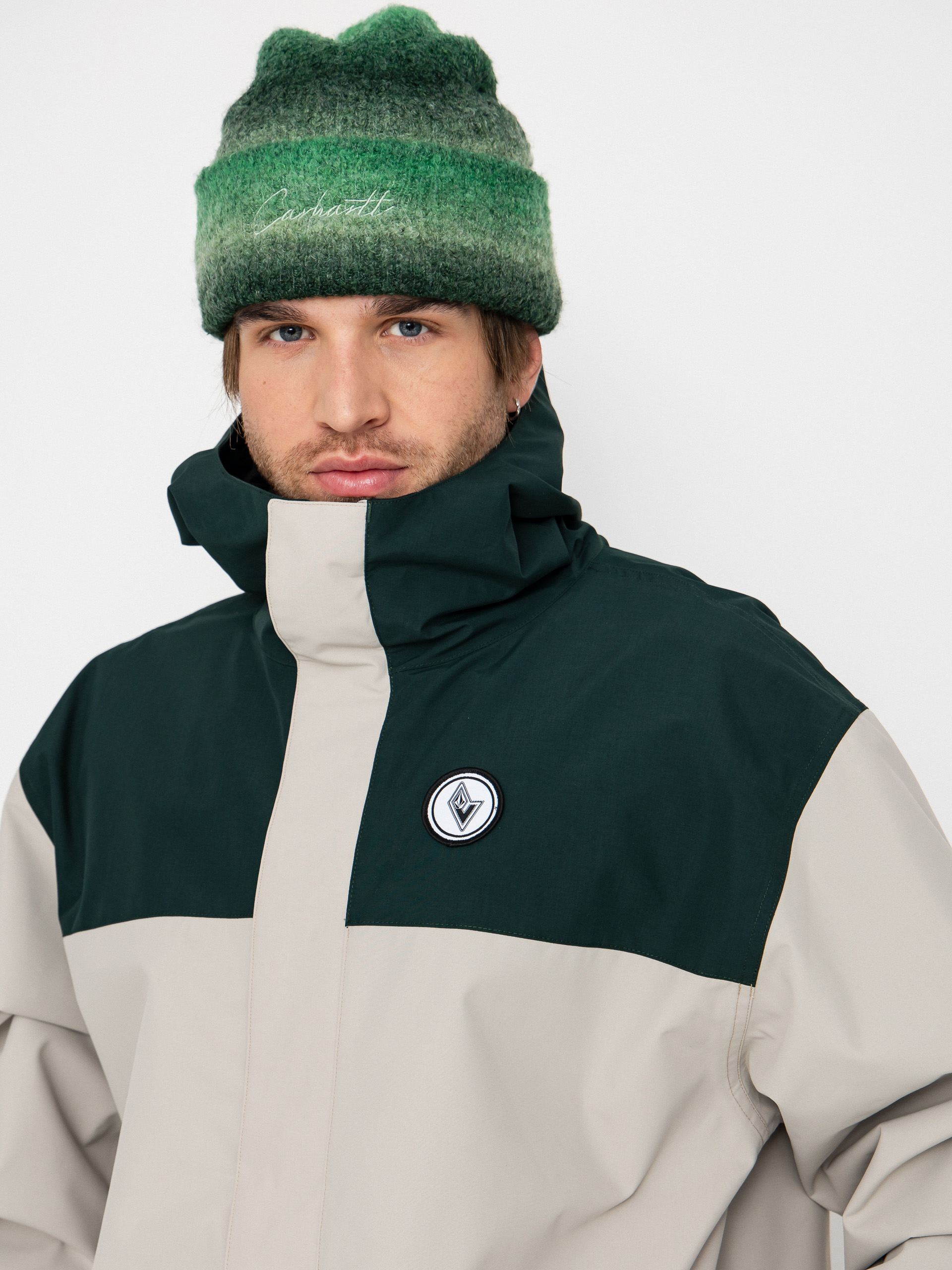 Męska Kurtka snowboardowa Volcom Buckthreeeighty (stone)