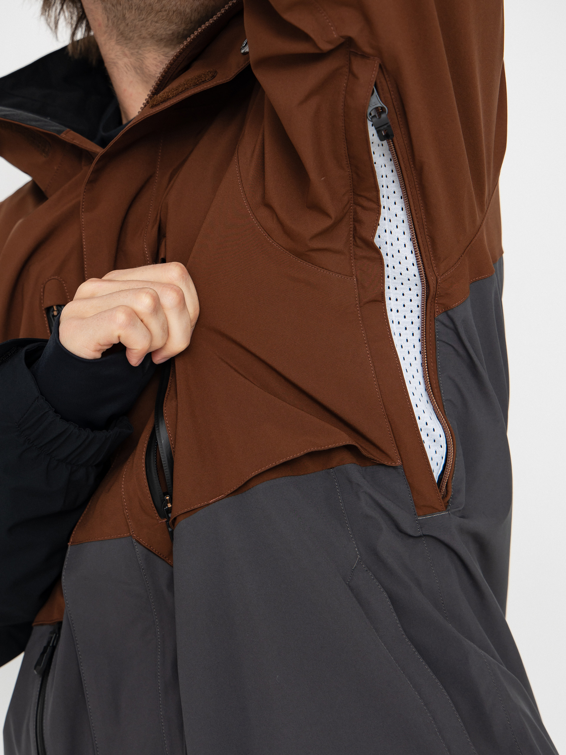 Męska Kurtka snowboardowa Volcom Rnge Stretch 30K (brown)