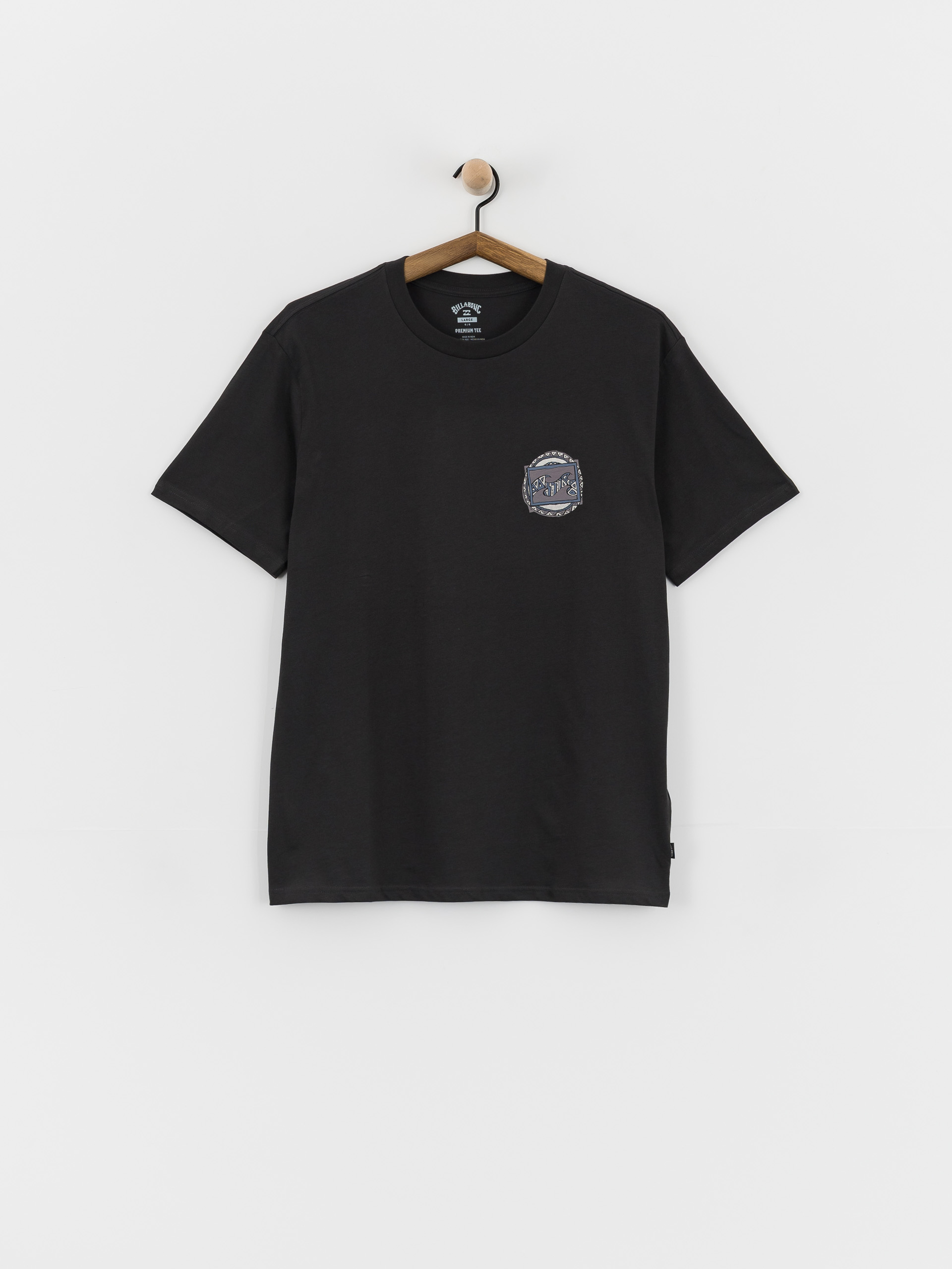 T-shirt Billabong Crayon Wave (washed black)